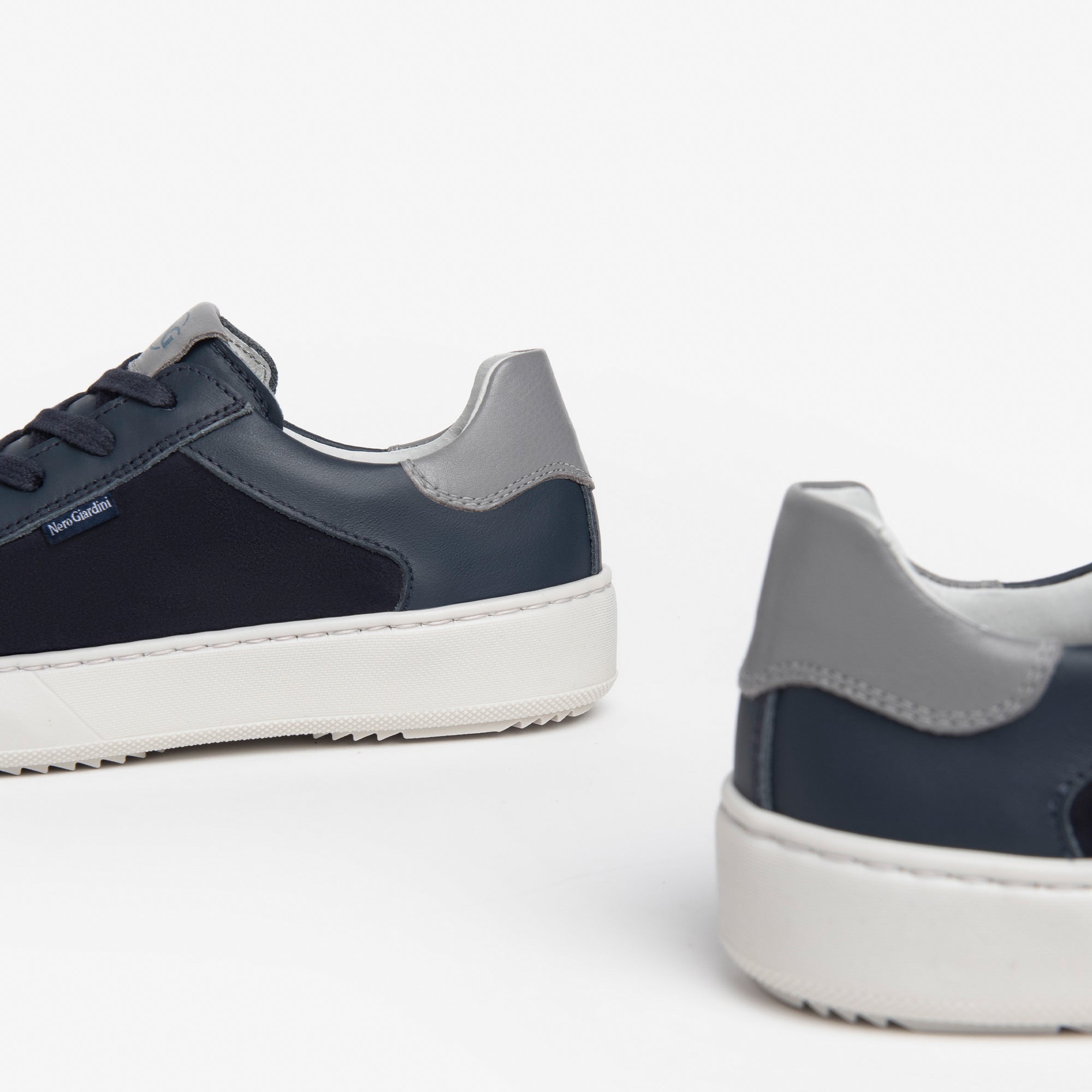 Sneakers Teen da Ragazzo in Pelle e Tela