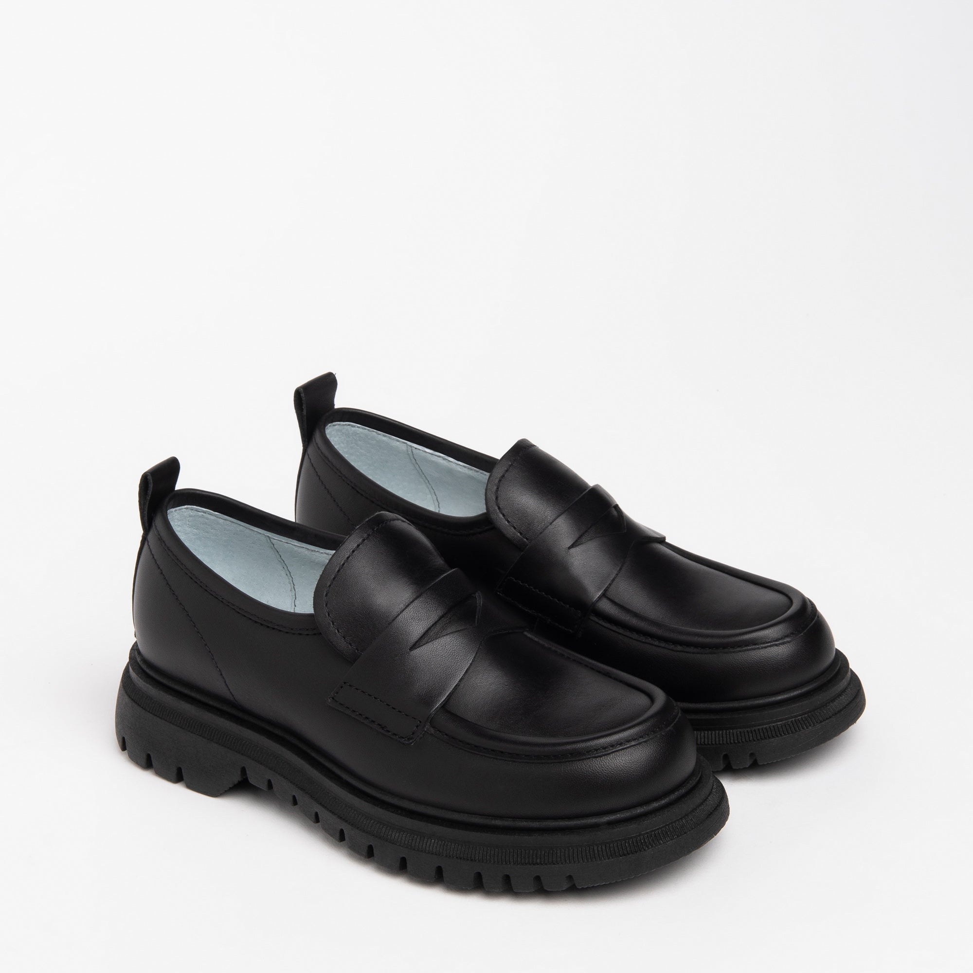 Mocassini Teen da Ragazzo in Pelle