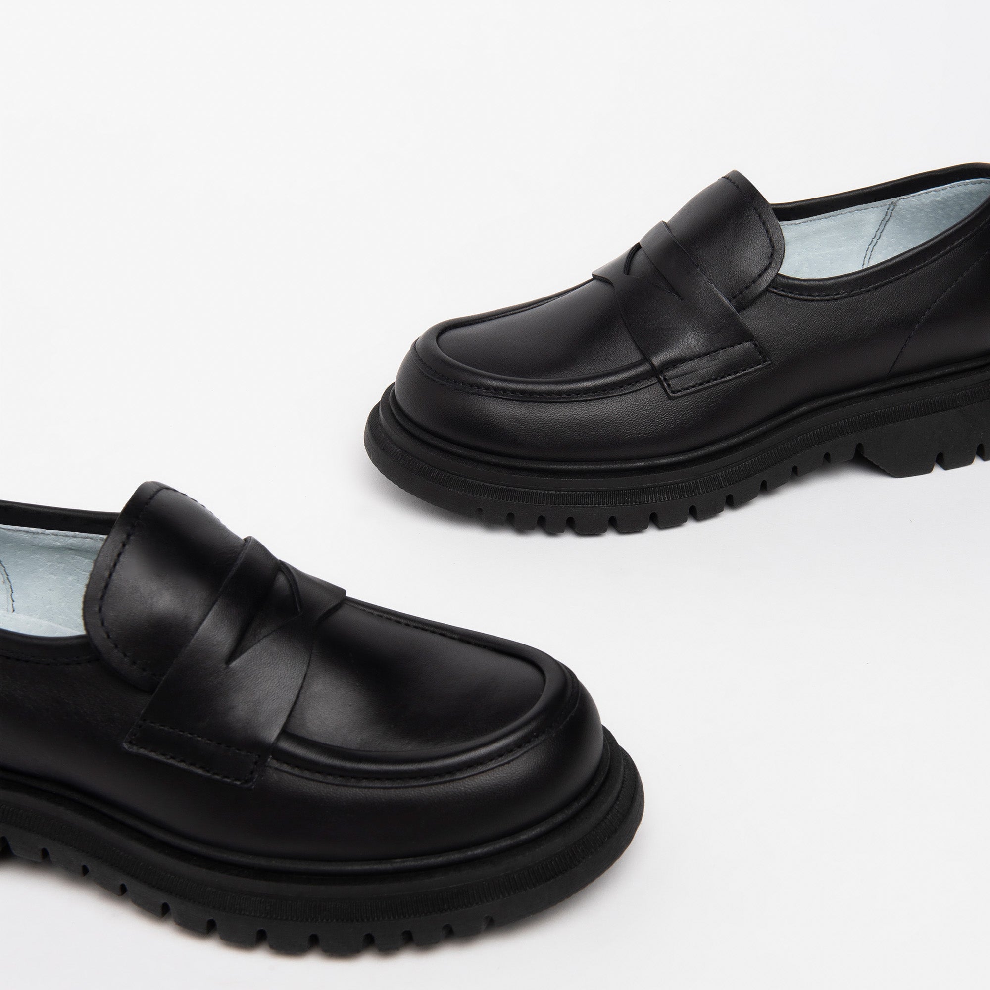 Mocassini Teen da Ragazzo in Pelle