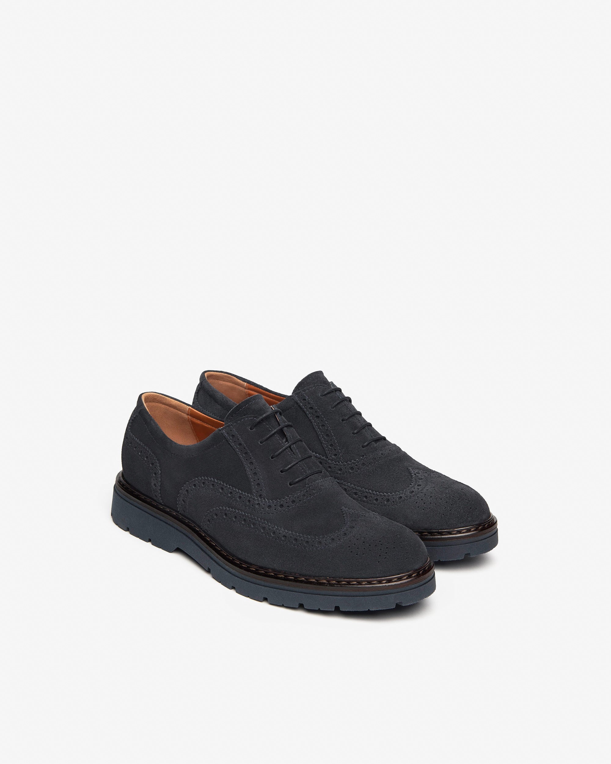 Stringate Uomo in Camoscio