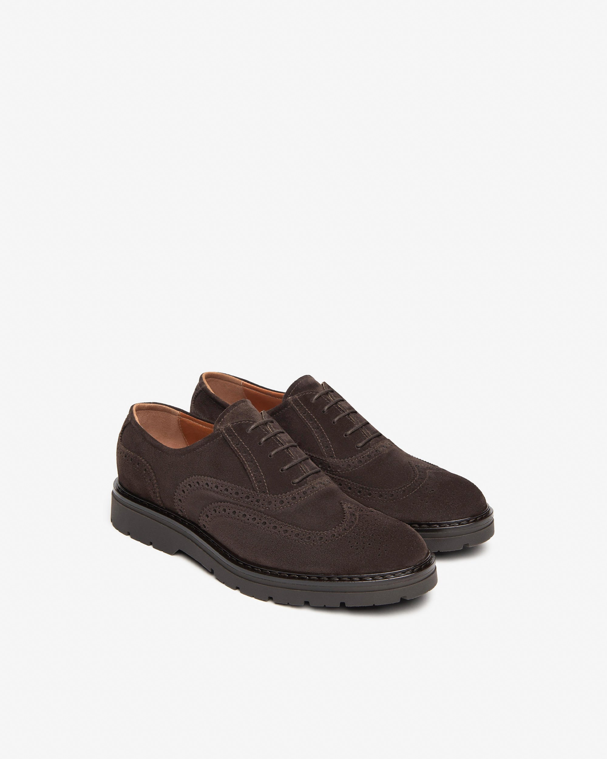 Men's Suede Tie-Up Shoes