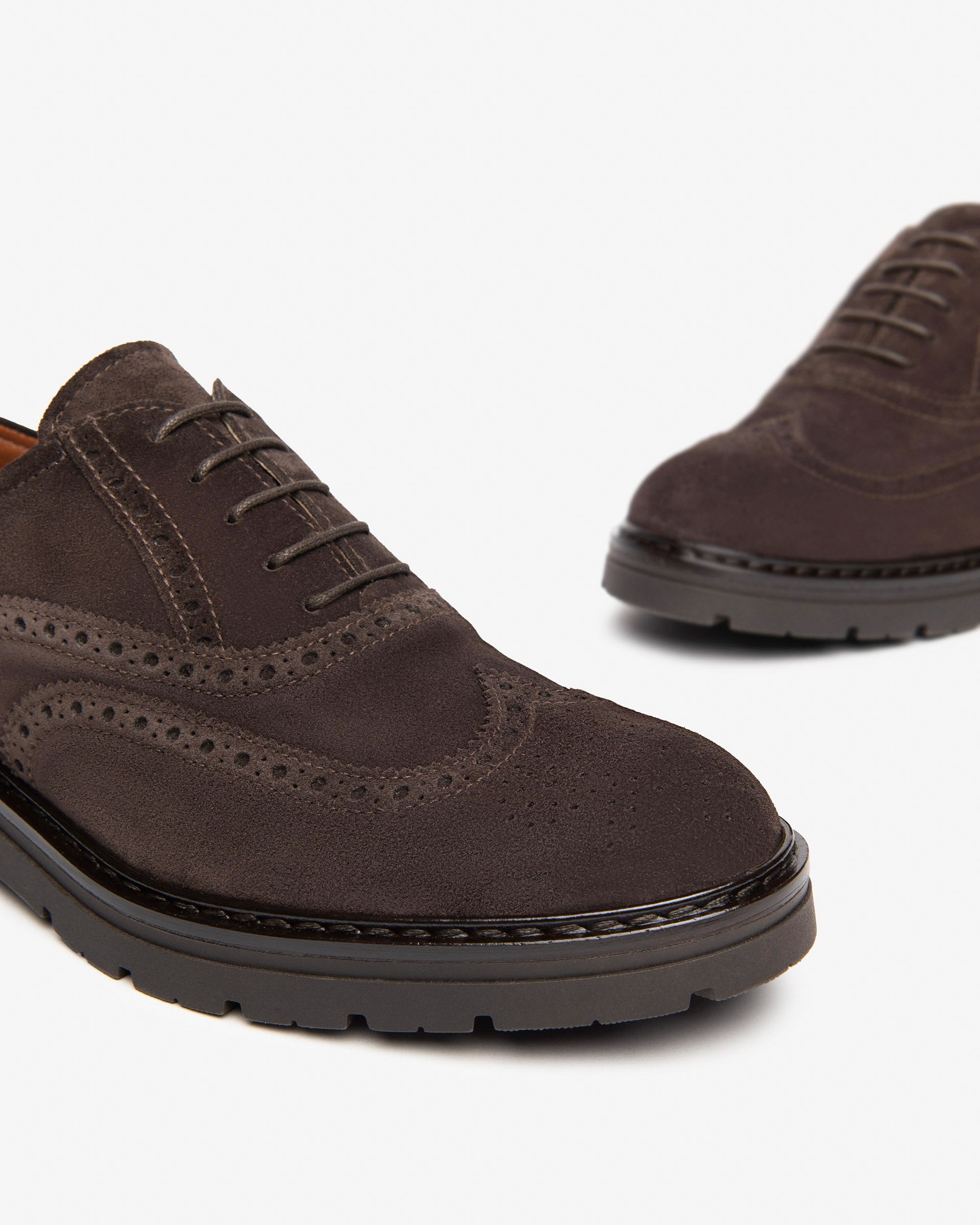 Men's Suede Tie-Up Shoes