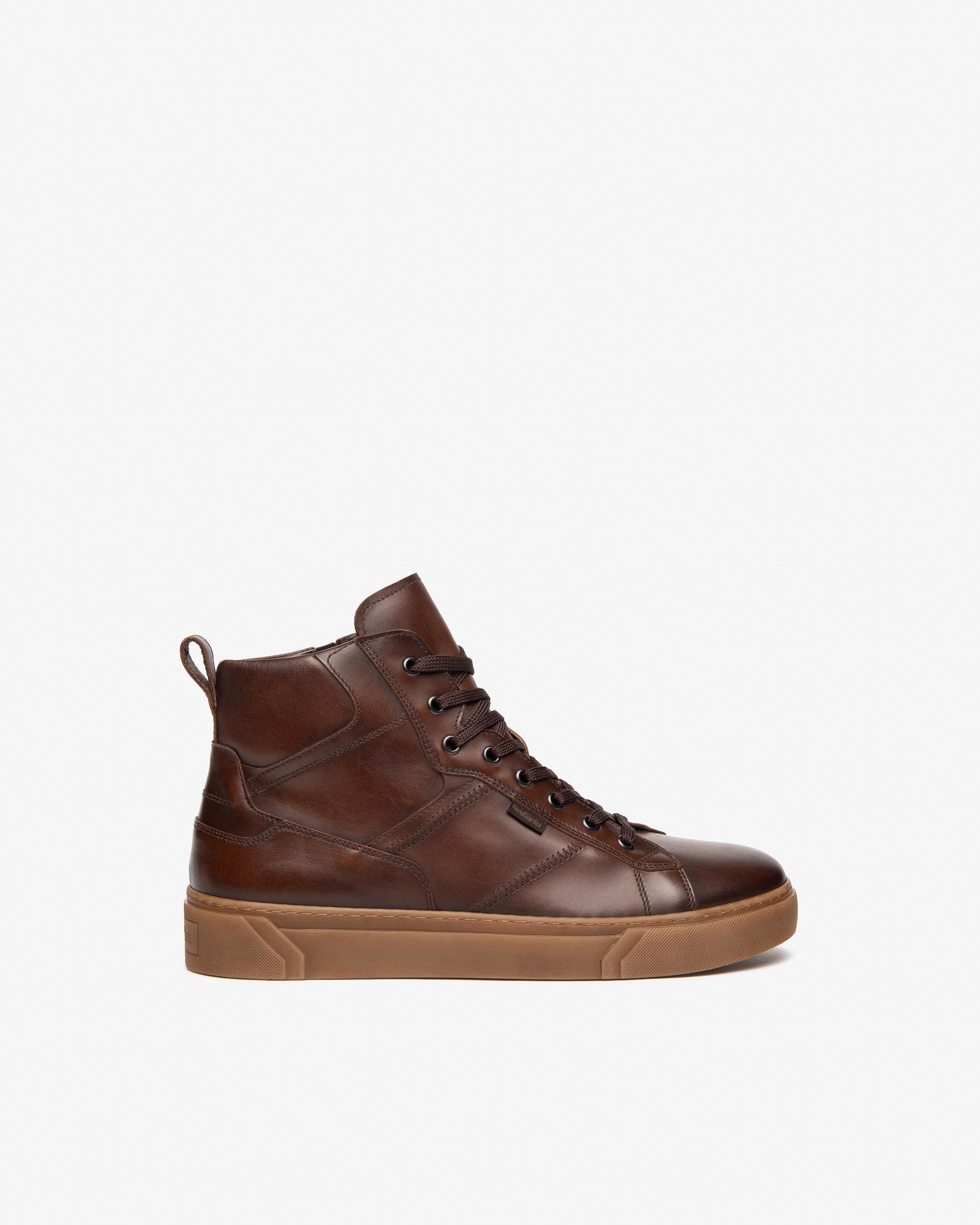 Sneakers Alta Uomo in Pelle