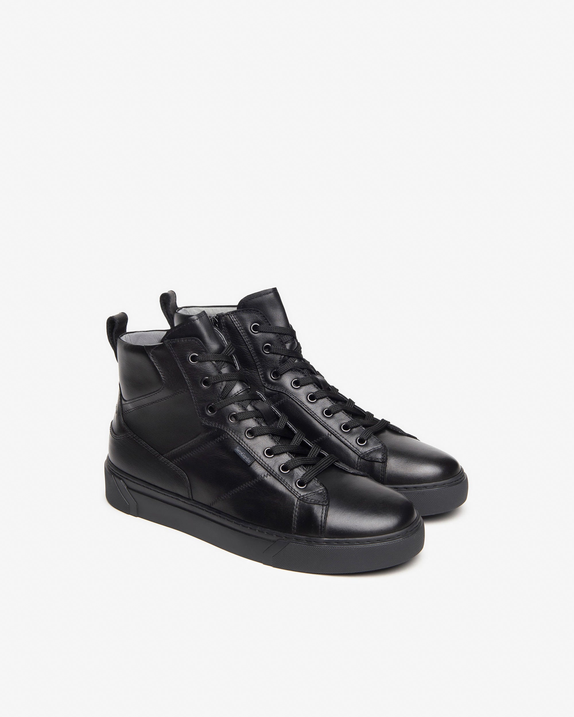 Hoge Sneakers Heren in Leder