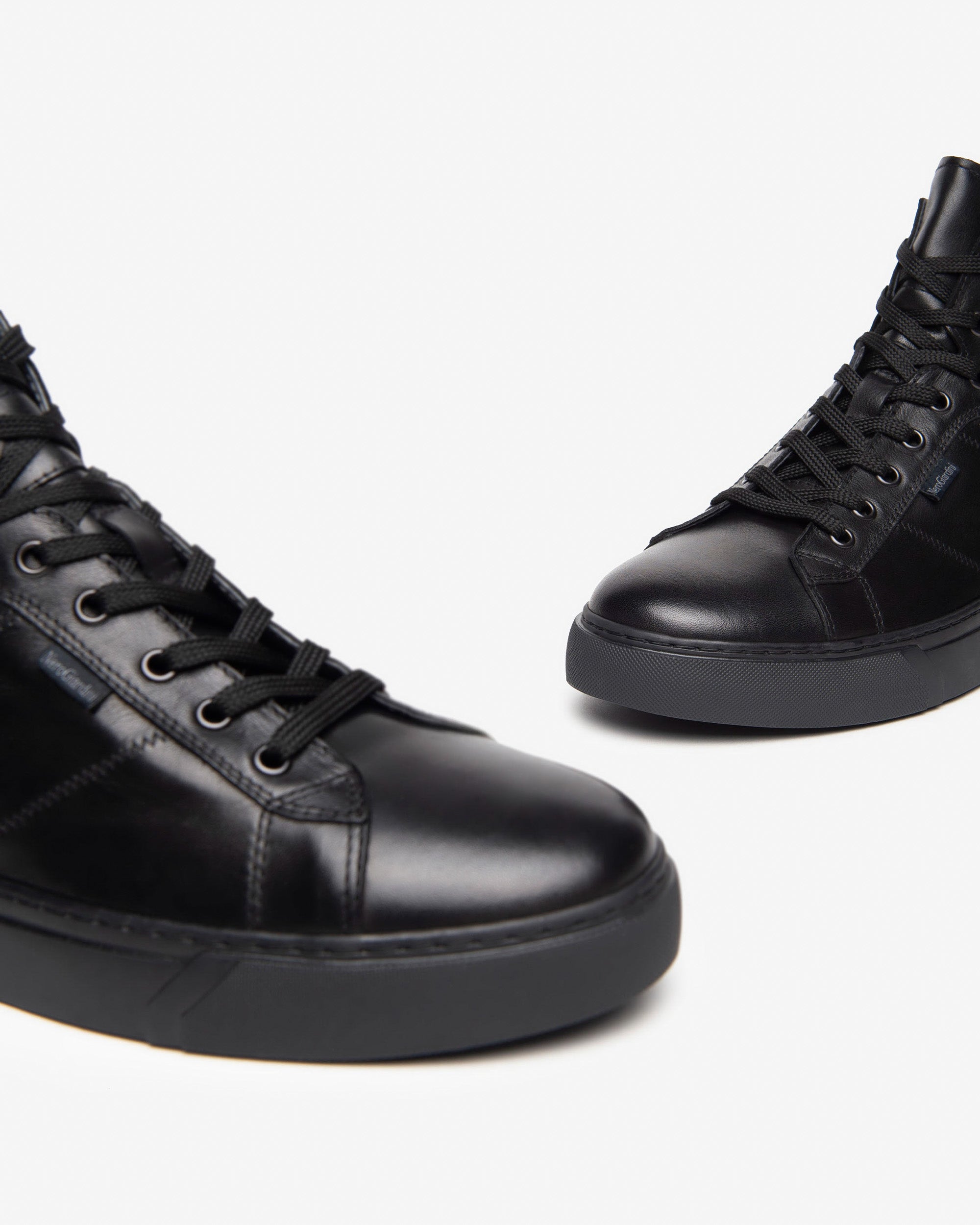 Hoge Sneakers Heren in Leder