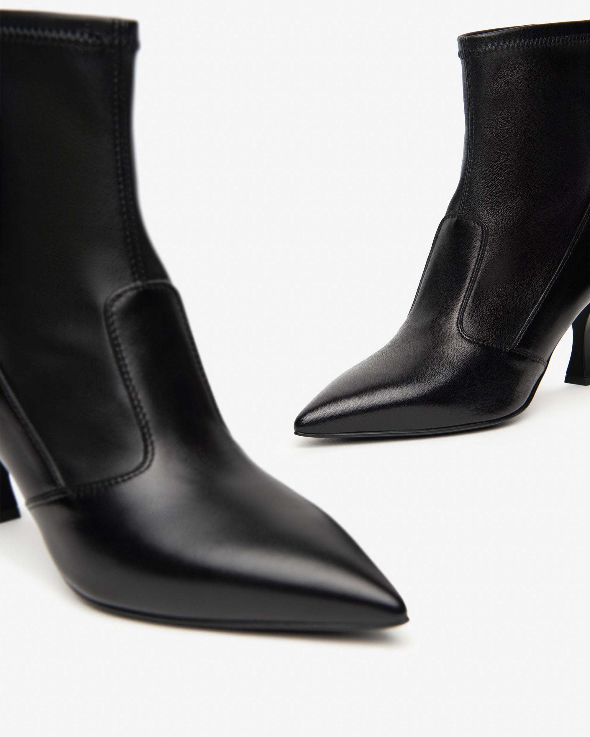 Tronchetti Donna in Pelle e Materiale Tecnico