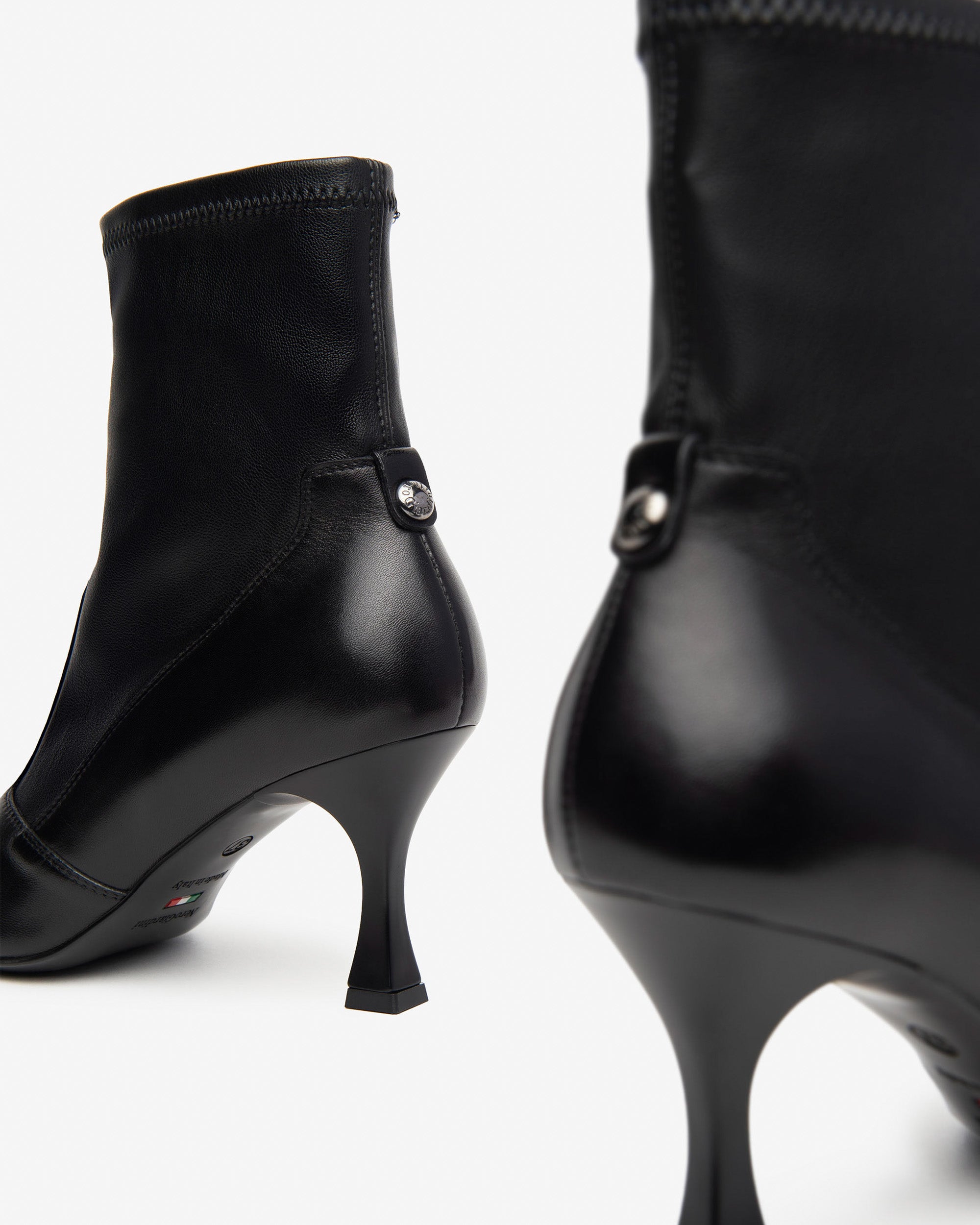 Tronchetti Donna in Pelle e Materiale Tecnico