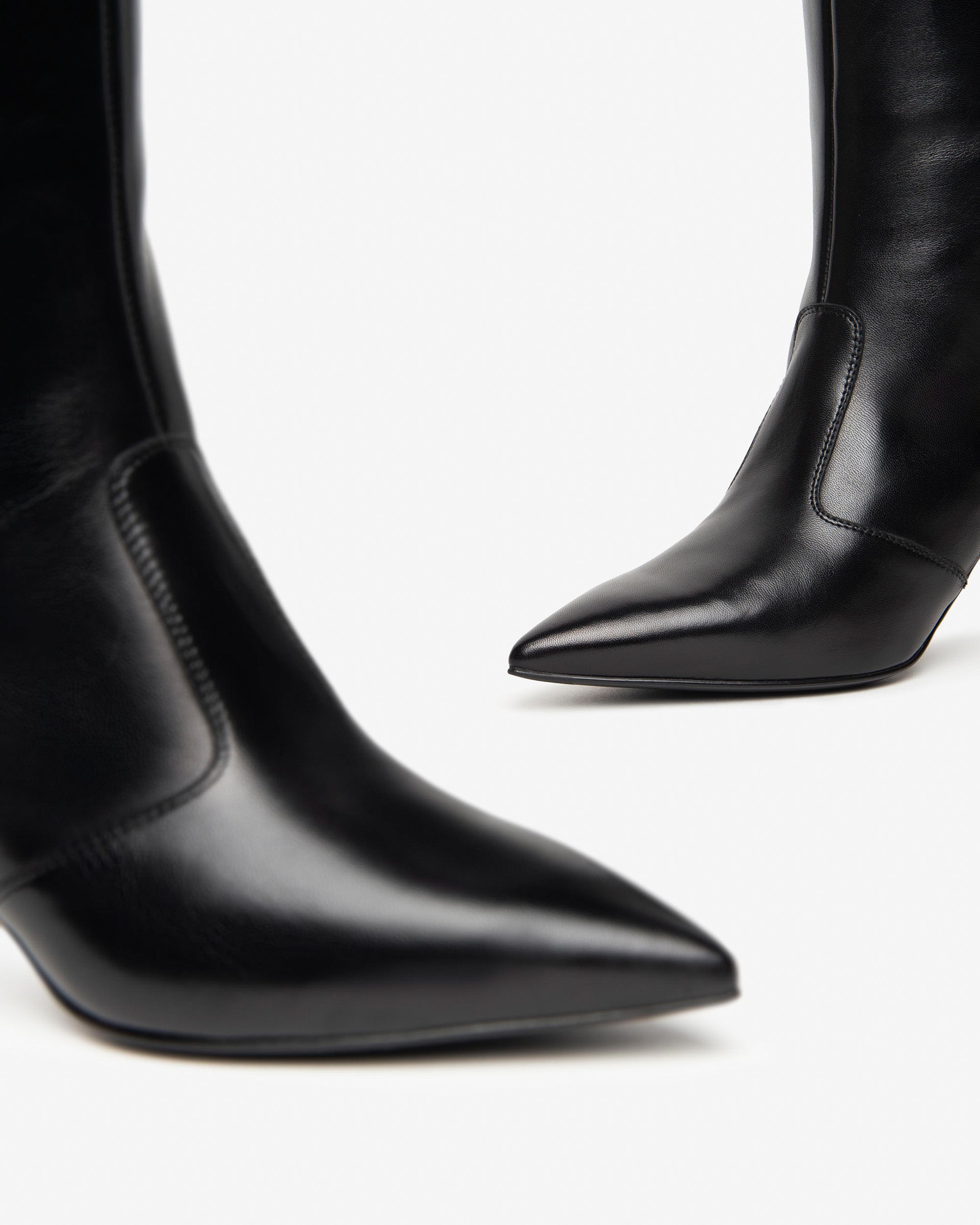 Stivali Donna in Pelle e Materiale Tecnico