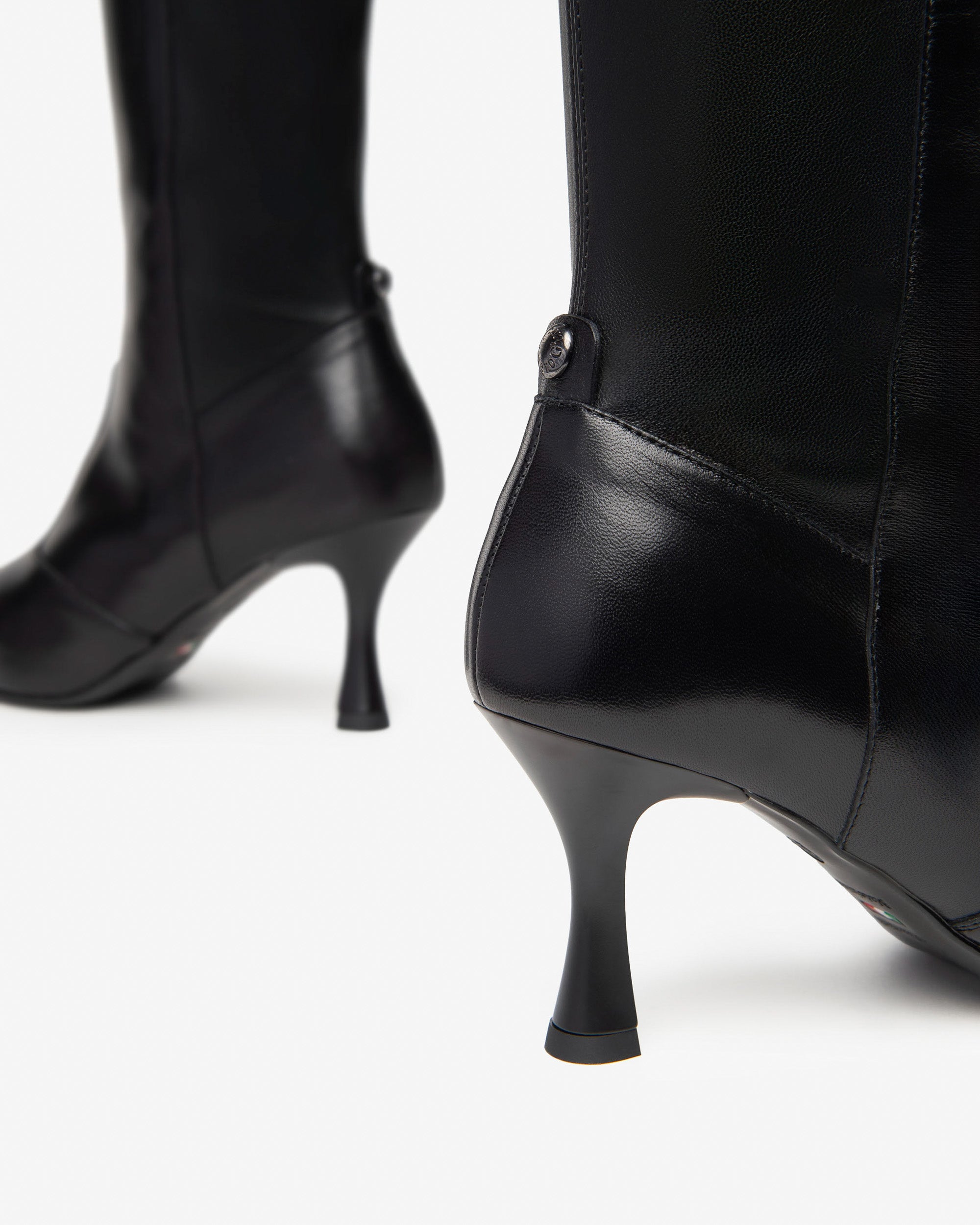 Stivali Donna in Pelle e Materiale Tecnico