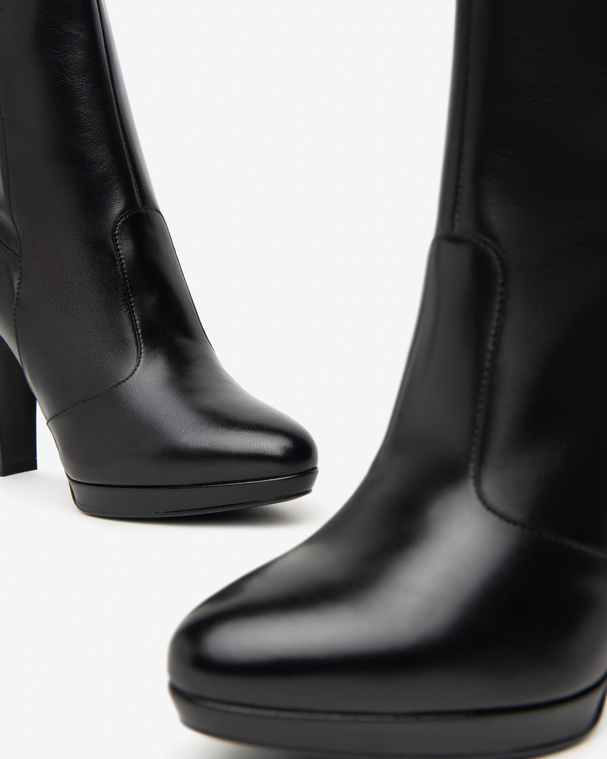 Damen-Stiefelette aus Leder