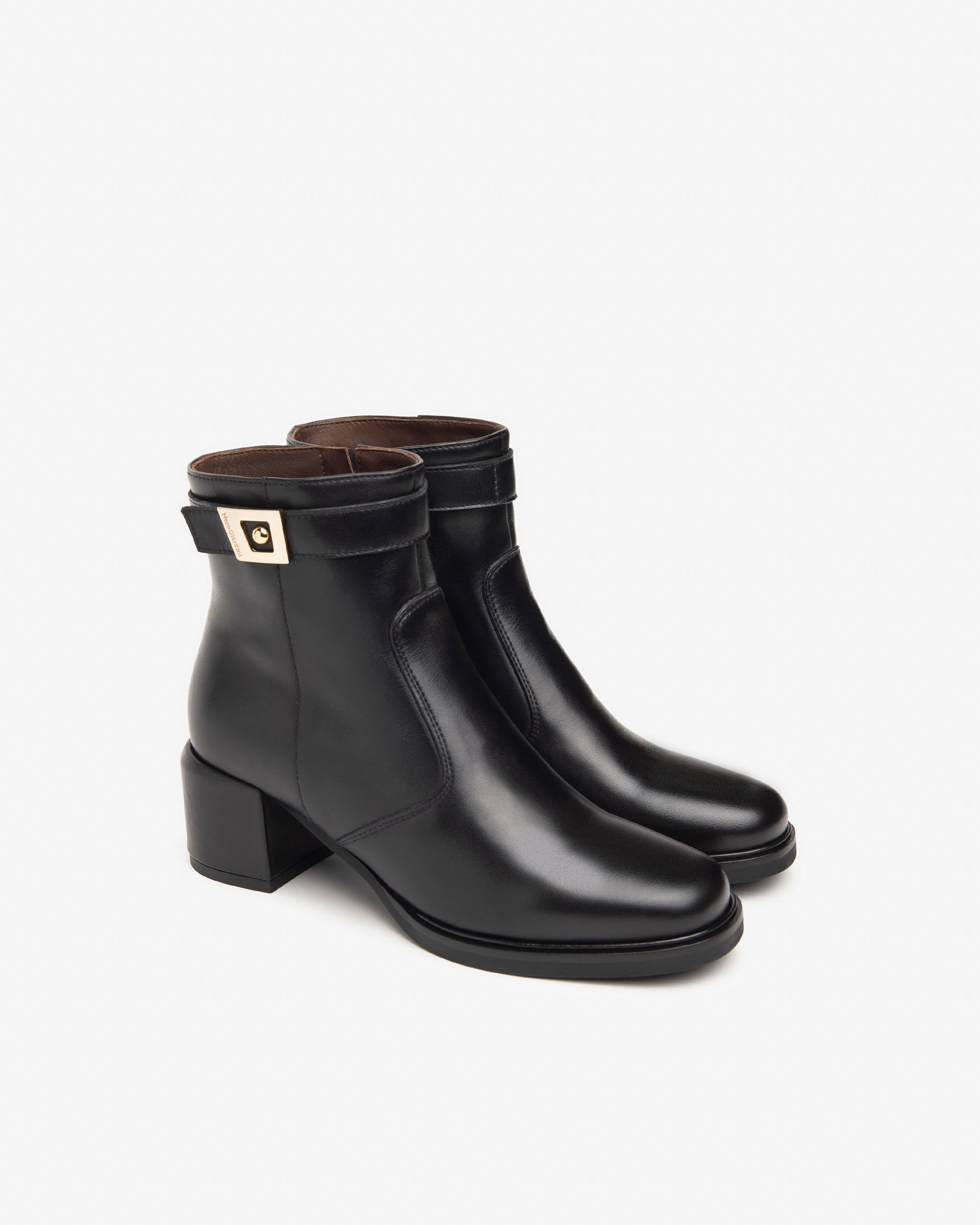 Damen-Stiefelette aus Leder