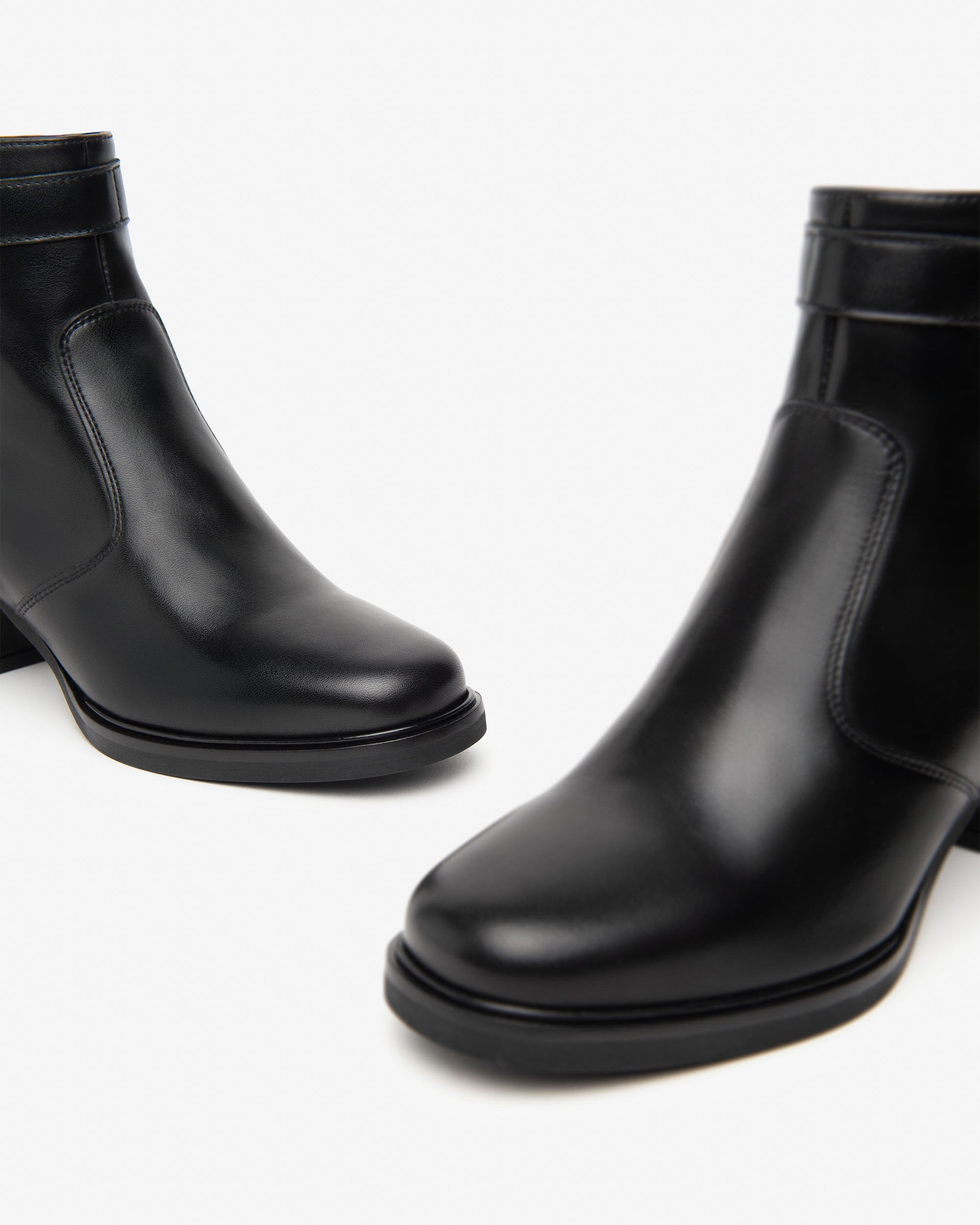 Damen-Stiefelette aus Leder