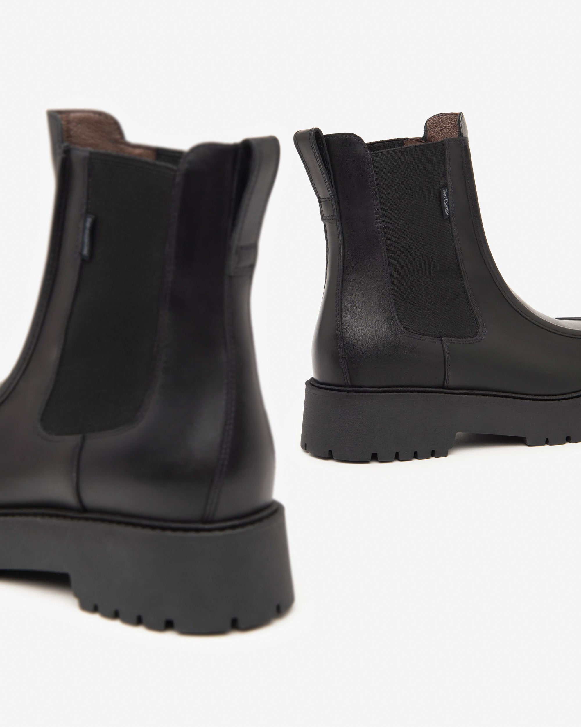 Chelsea-Boots aus Leder für Damen
