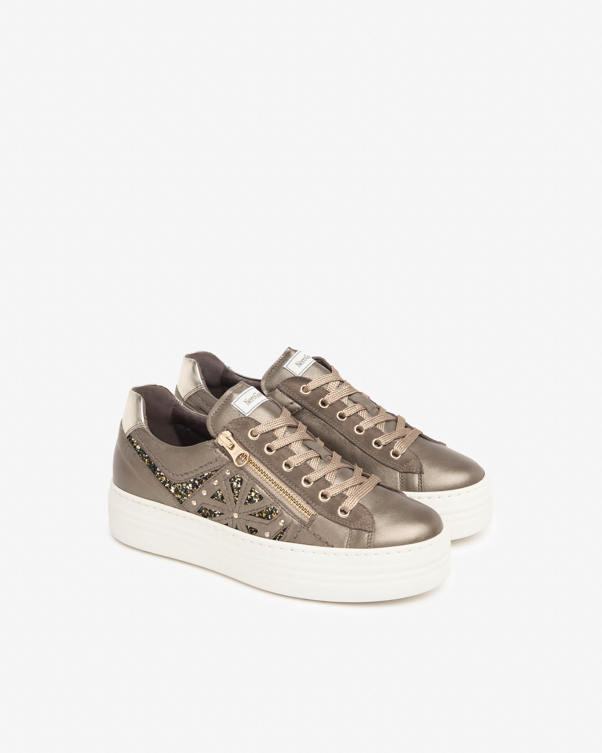 Women’s Leather, Suede and Technical Fabric Sneakers