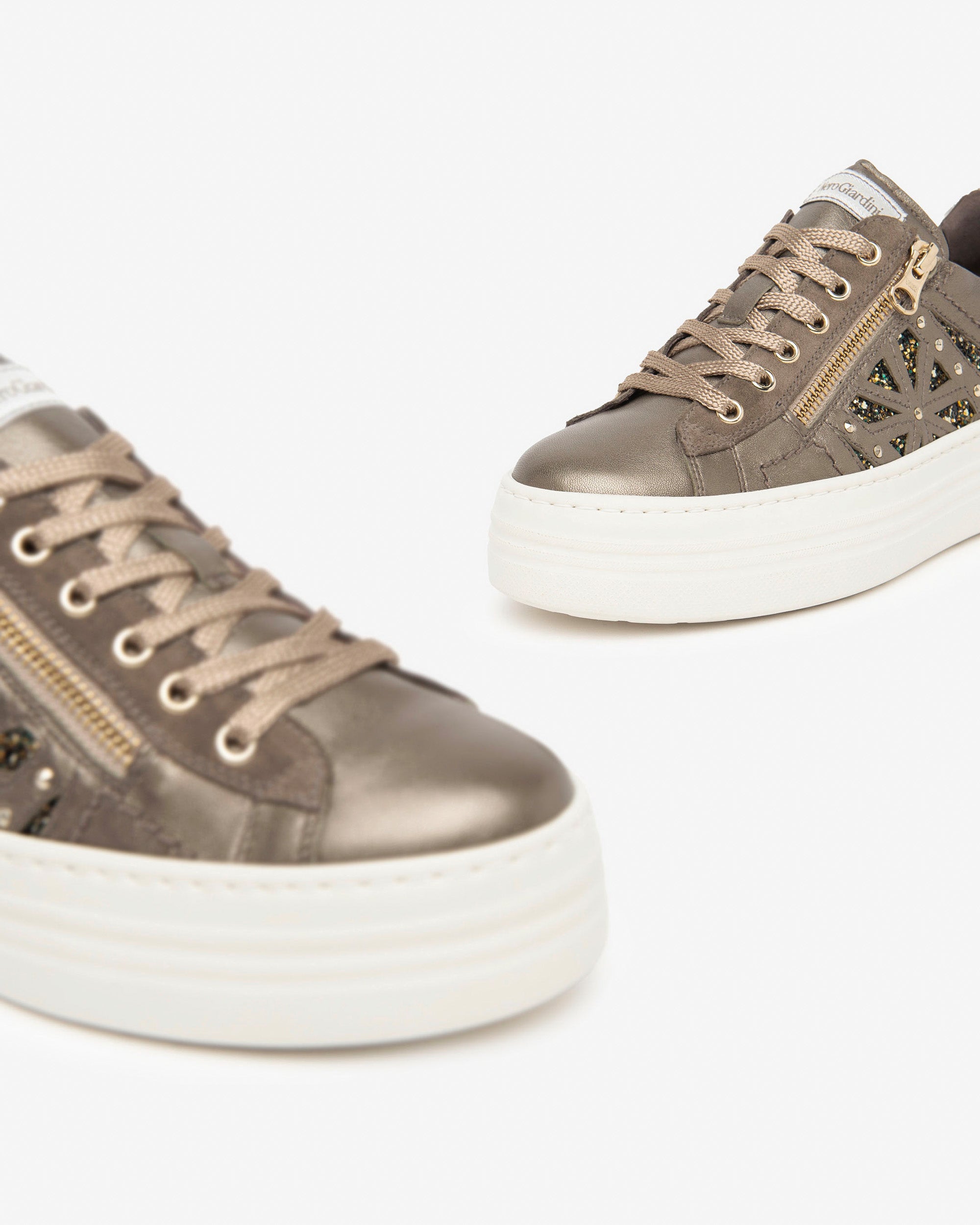 Women’s Leather, Suede and Technical Fabric Sneakers