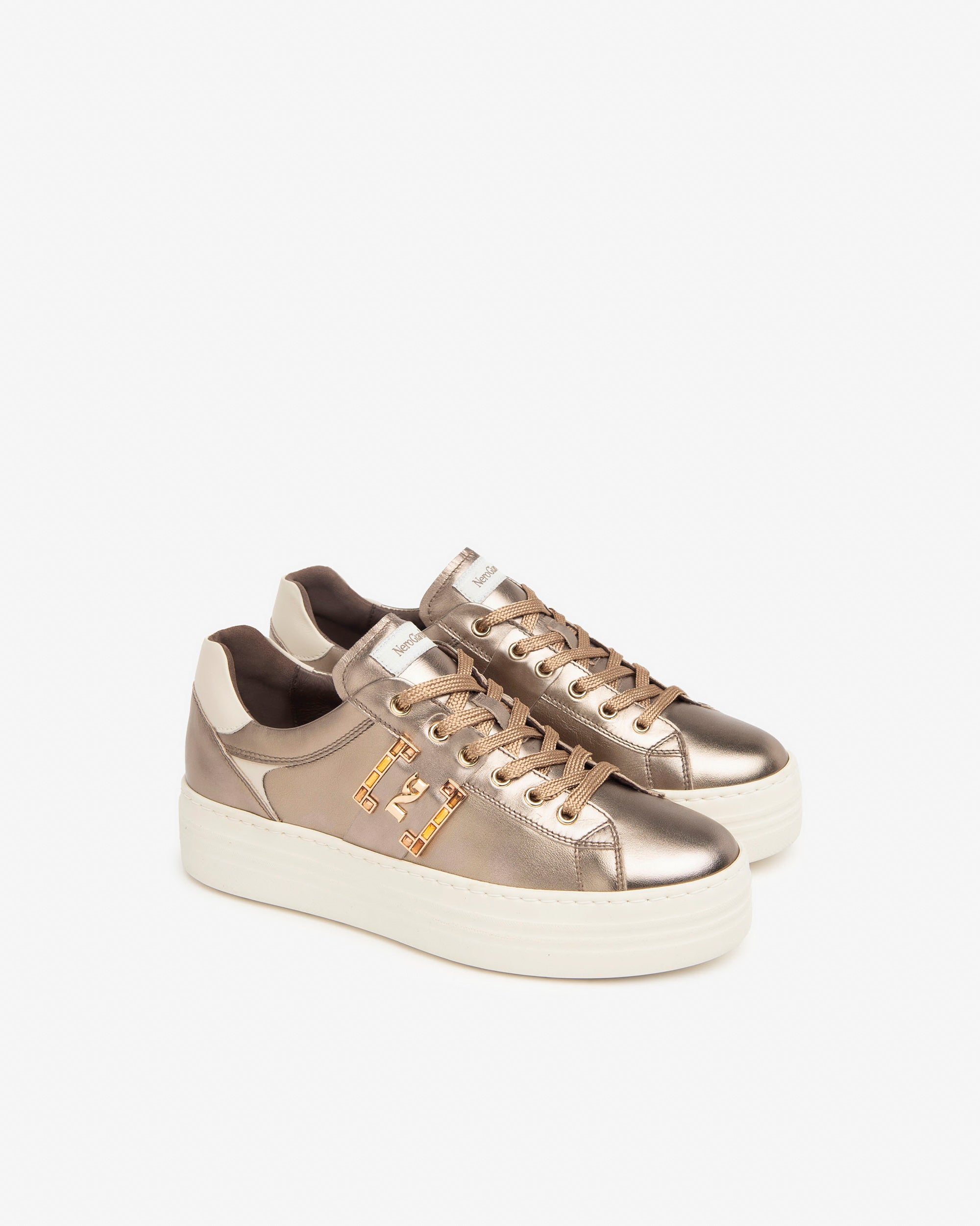 Sneakers Donna in Pelle e Camoscio