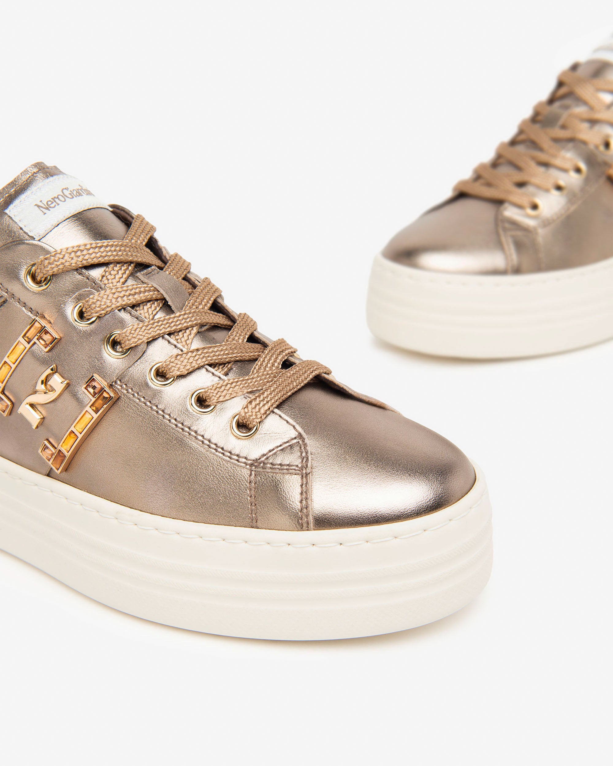 Sneakers Donna in Pelle e Camoscio