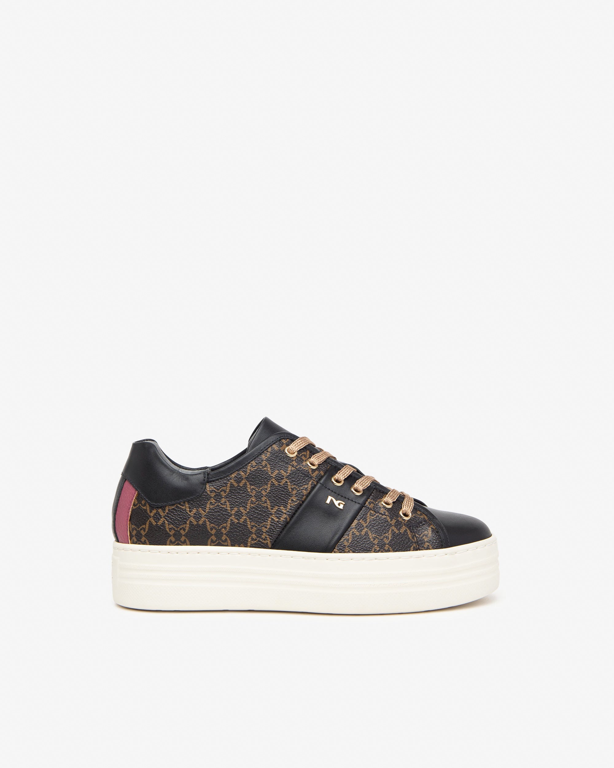 Sneakers Donna in Pelle e Materiale Tecnico