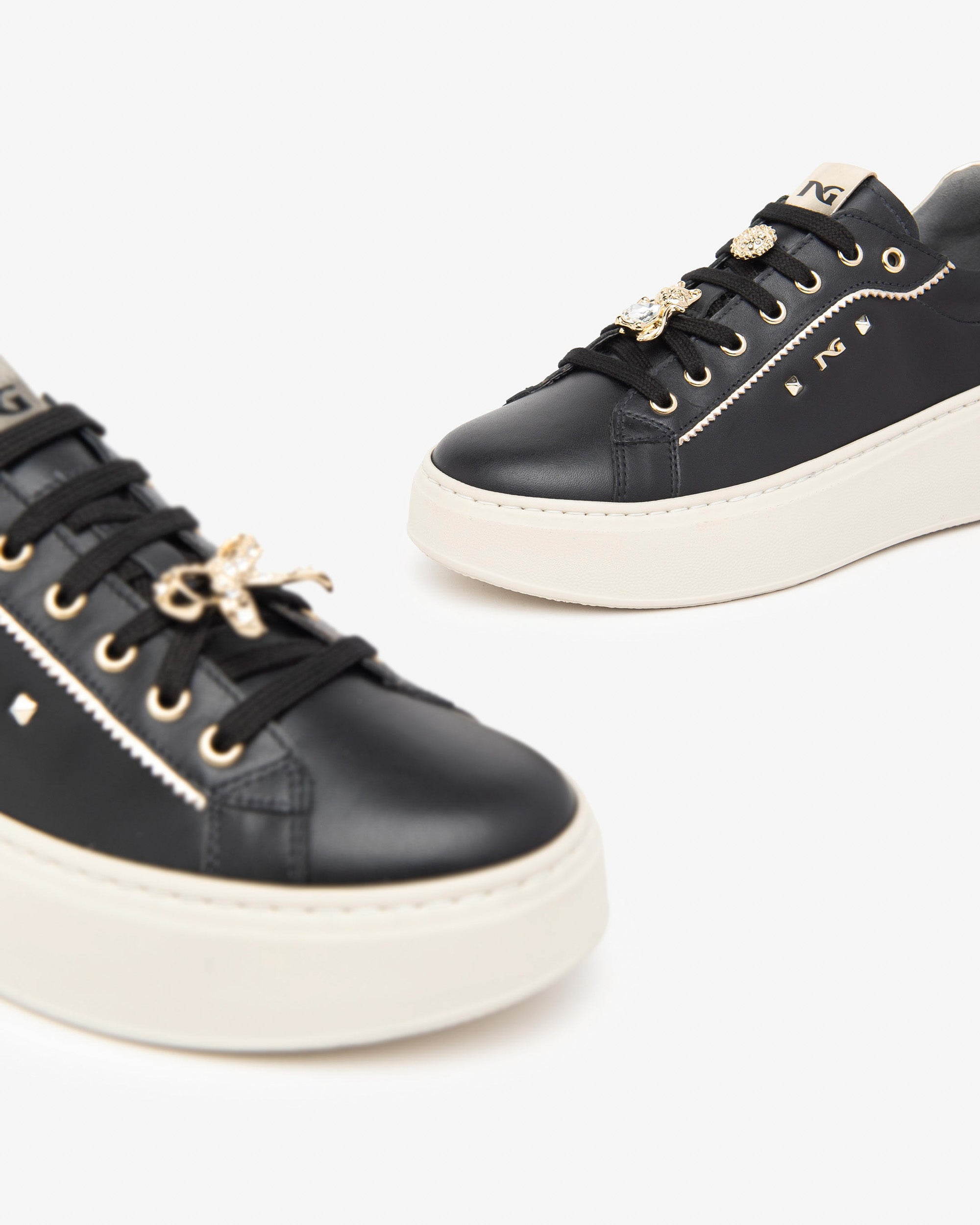 Sneakers Donna in Pelle e Materiale Tecnico