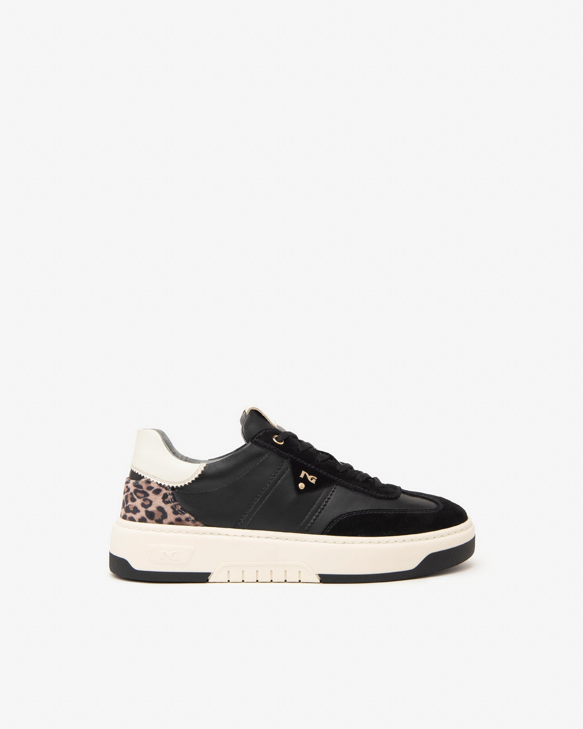 Sneakers Dames in Leder, Suède en Technisch Materiaal