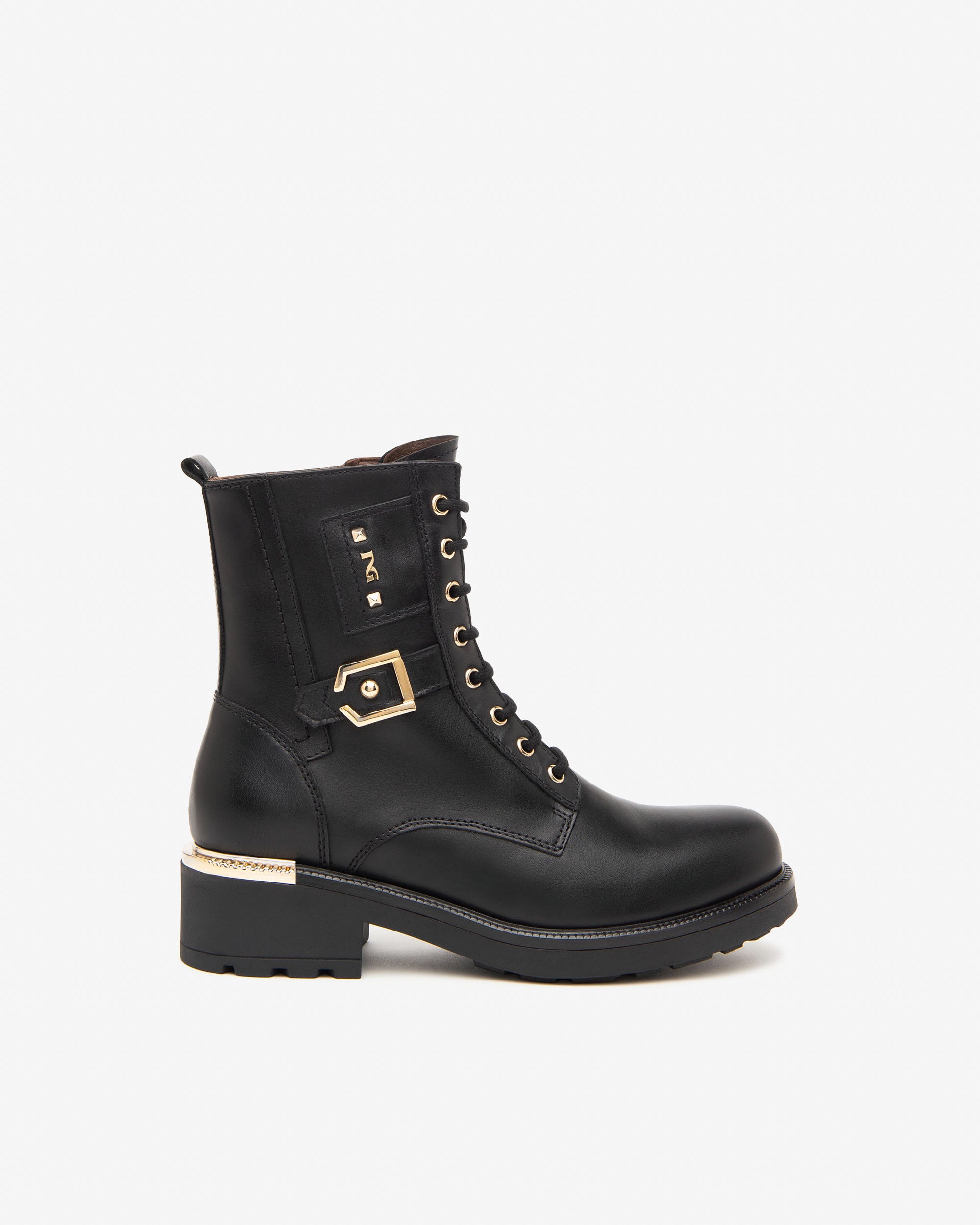 Women’s Leather Combat Boots