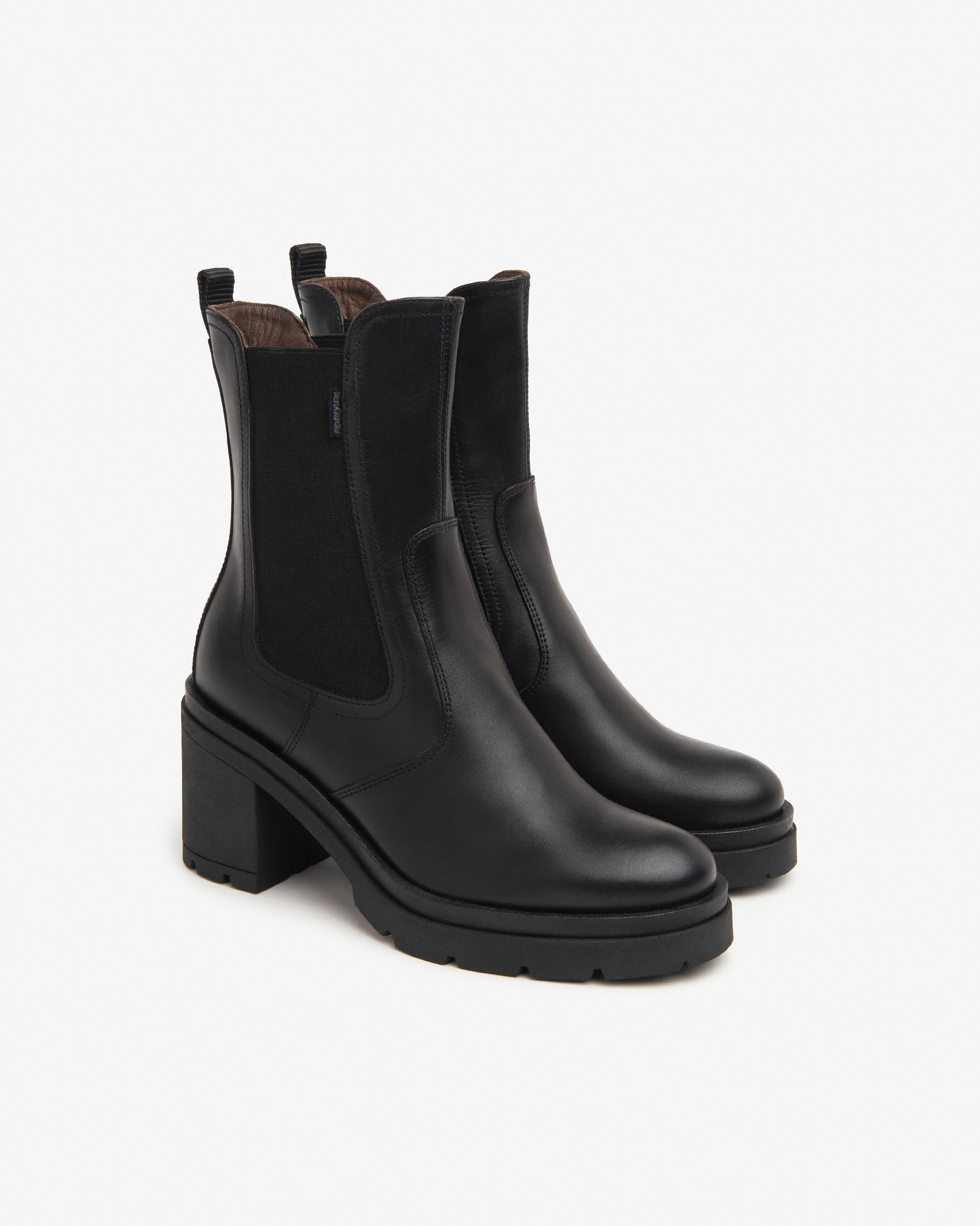 Chelsea-Boots aus Leder für Damen