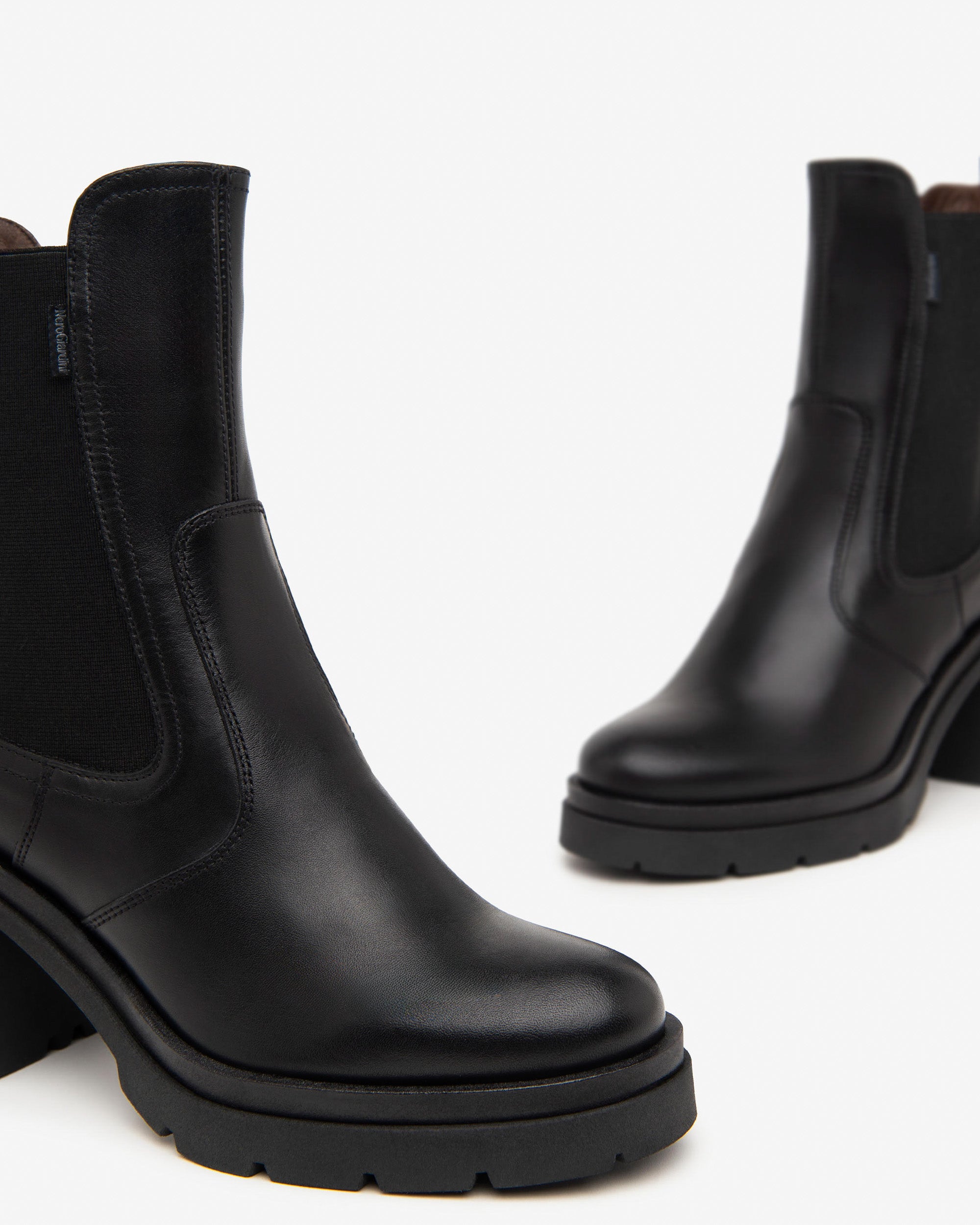 Chelsea-Boots aus Leder für Damen