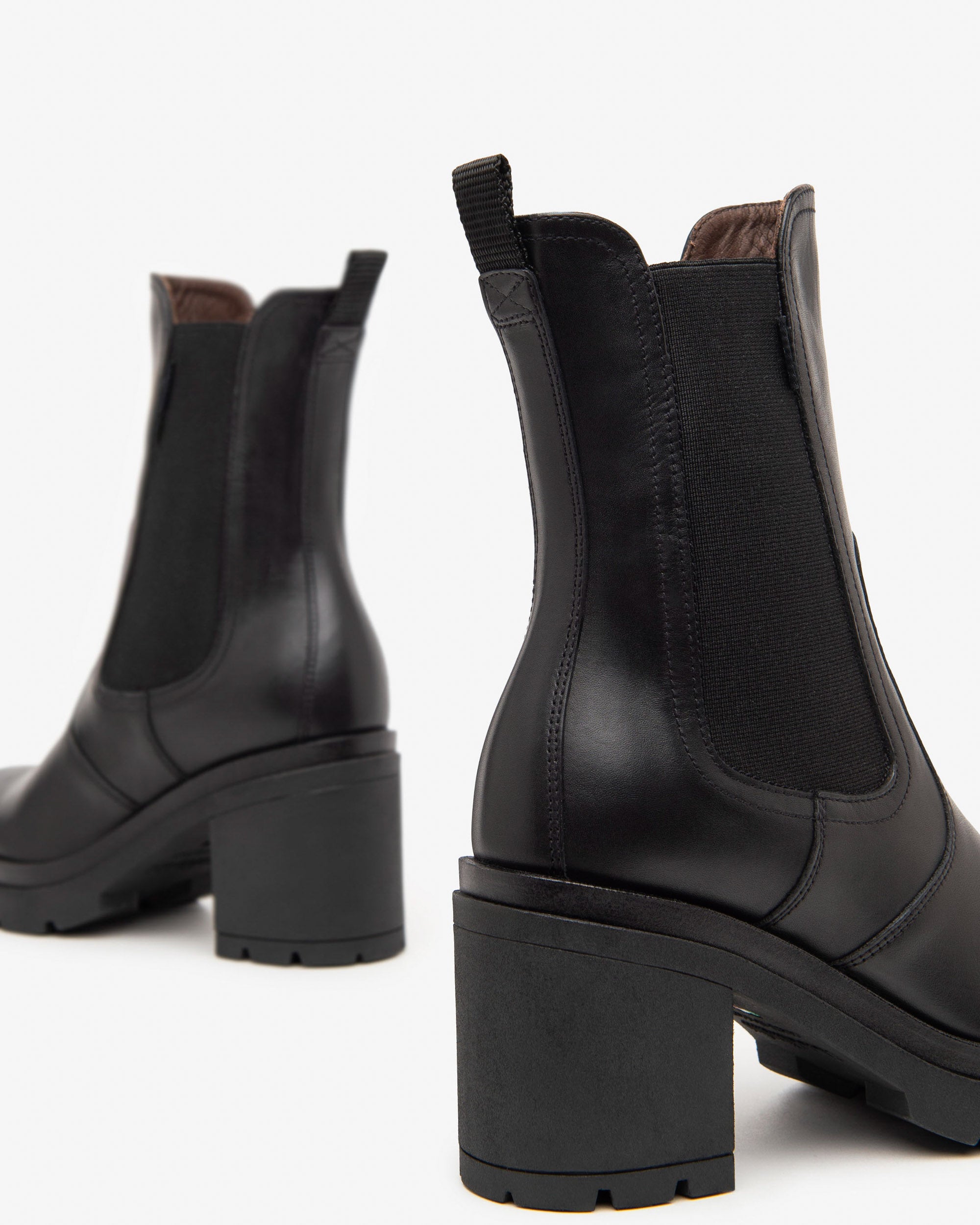 Chelsea-Boots aus Leder für Damen