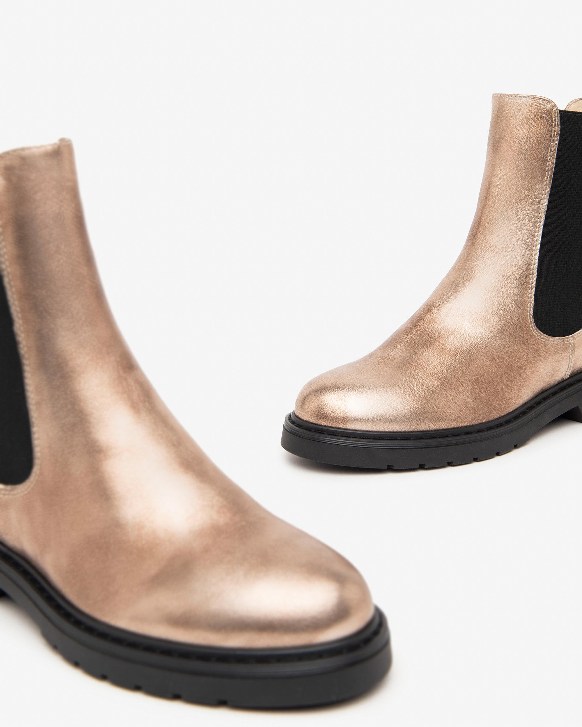 Chelsea-laarsjes Dames in Leder