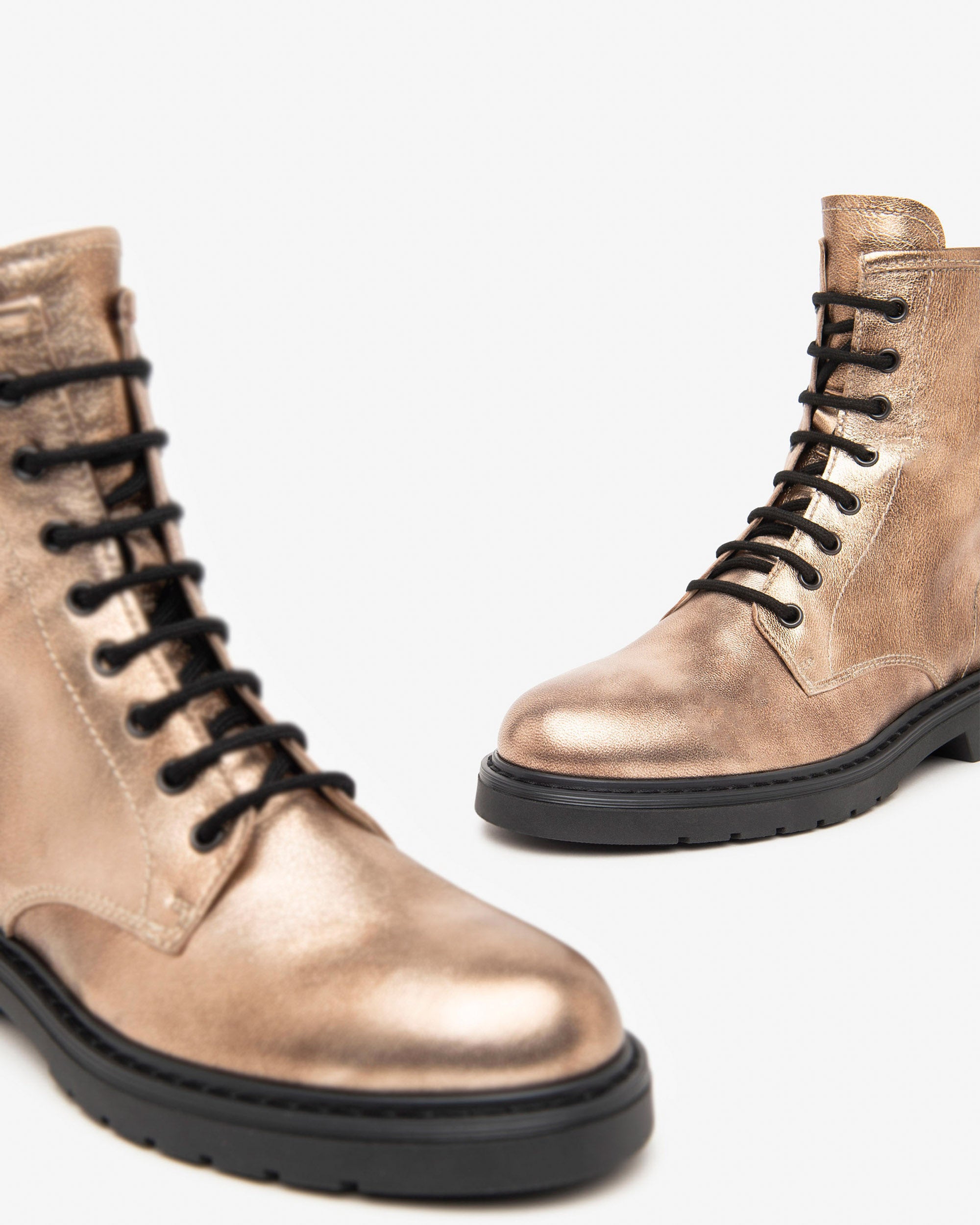 Biker-Boots für Damen aus Leder