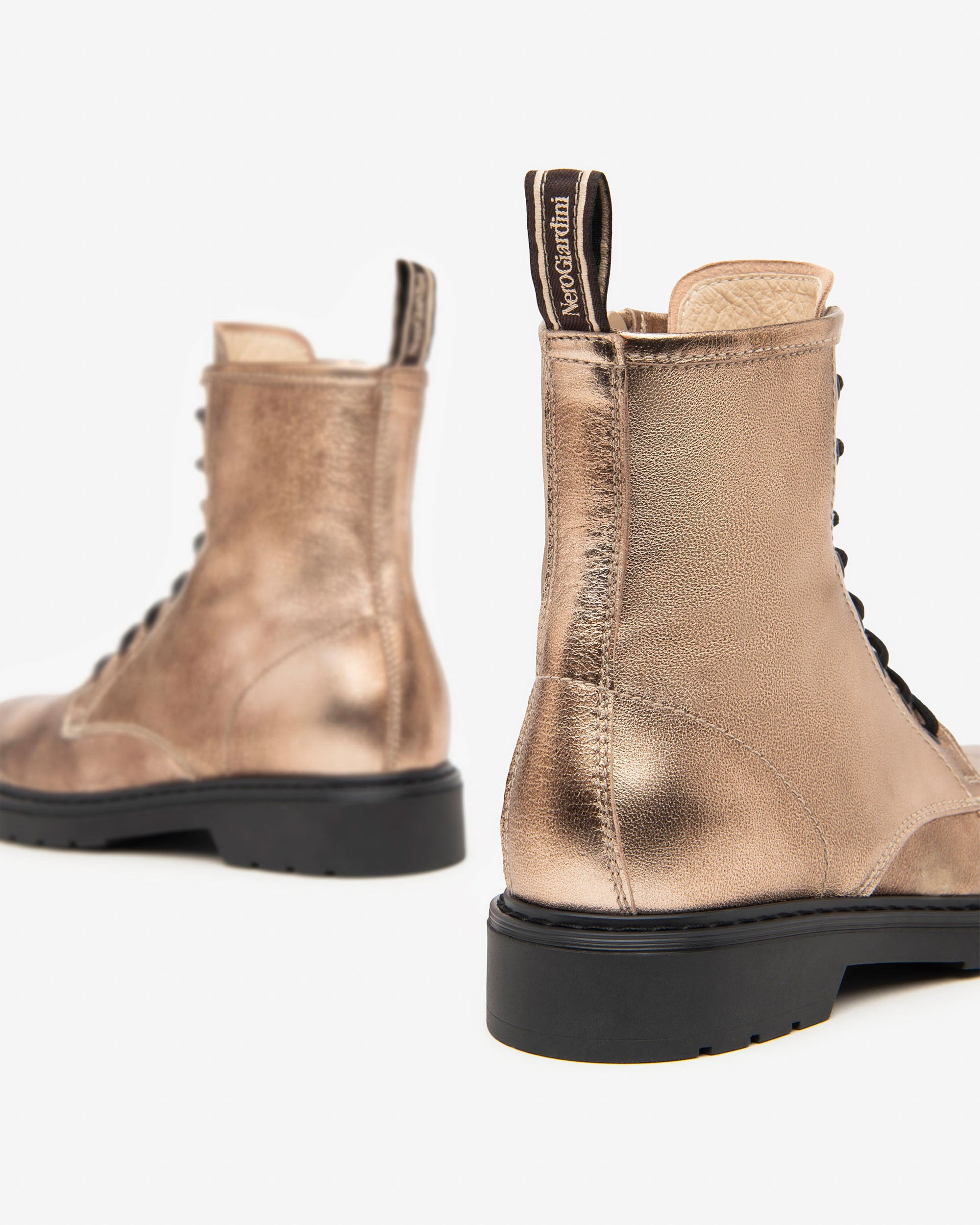 Biker-Boots für Damen aus Leder