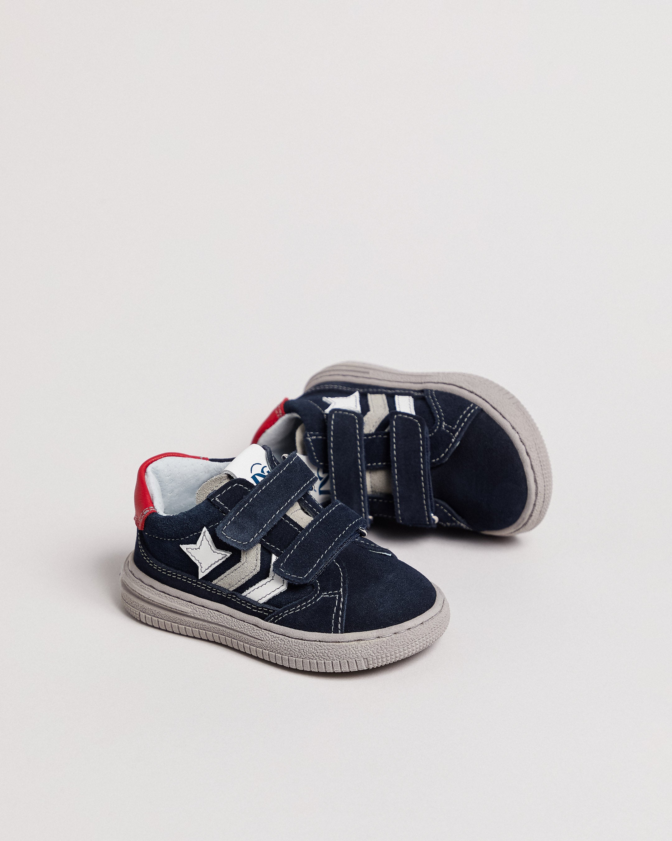 Sneakers Junior da Bambino in Camoscio e Pelle