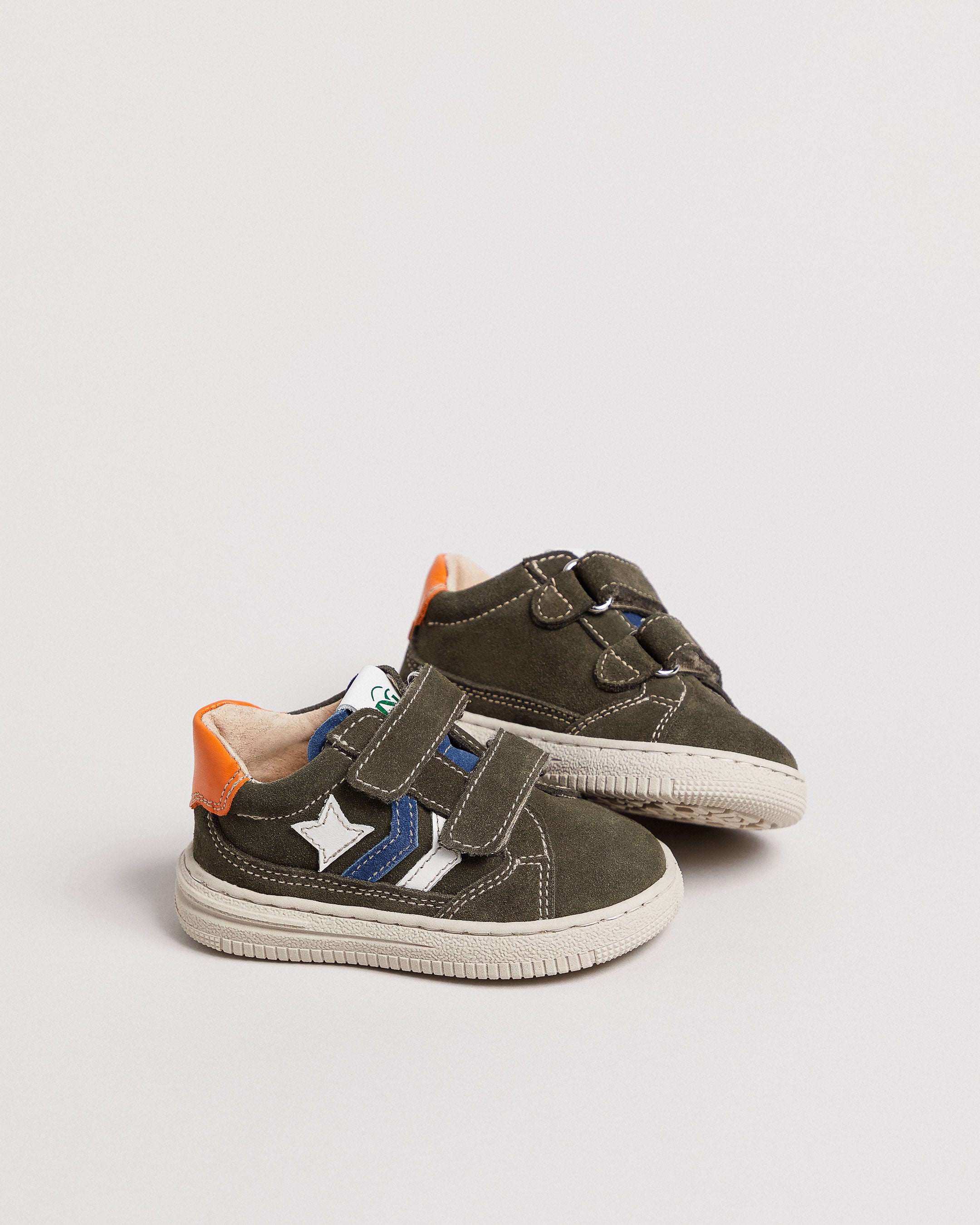 Sneakers Junior da Bambino in Camoscio e Pelle