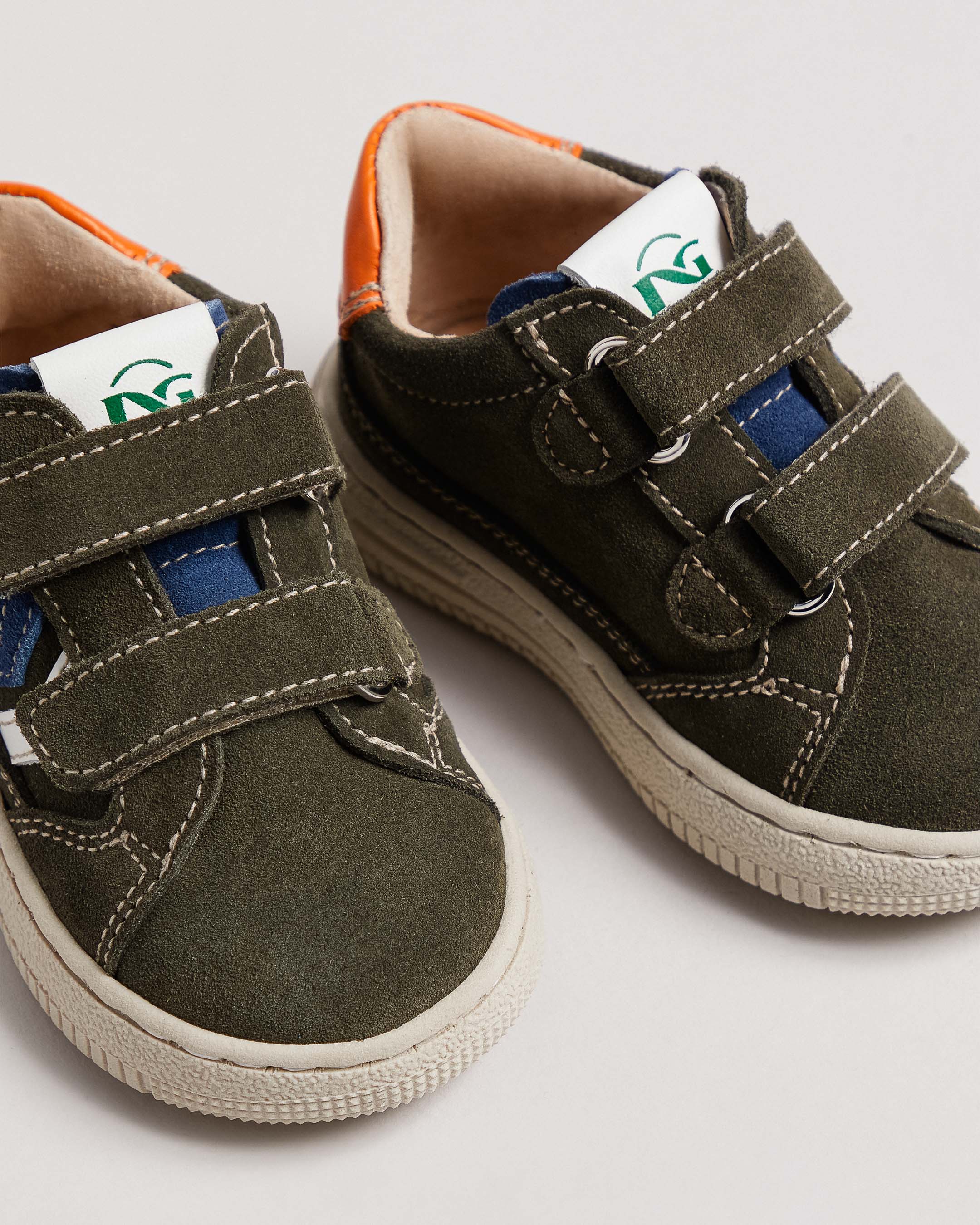 Sneakers Junior da Bambino in Camoscio e Pelle