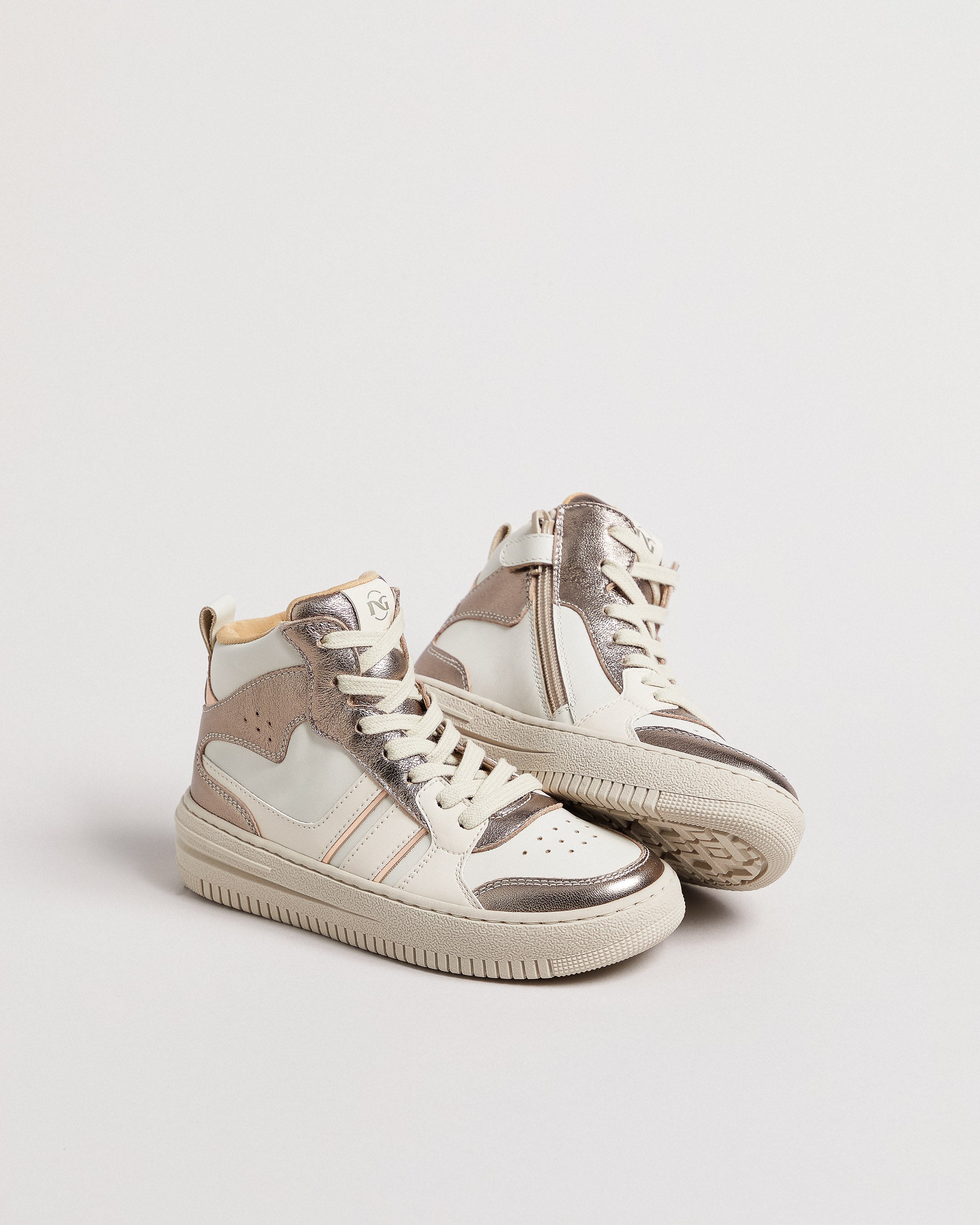 Sneakers Teen voor Tienermeisje in Leder