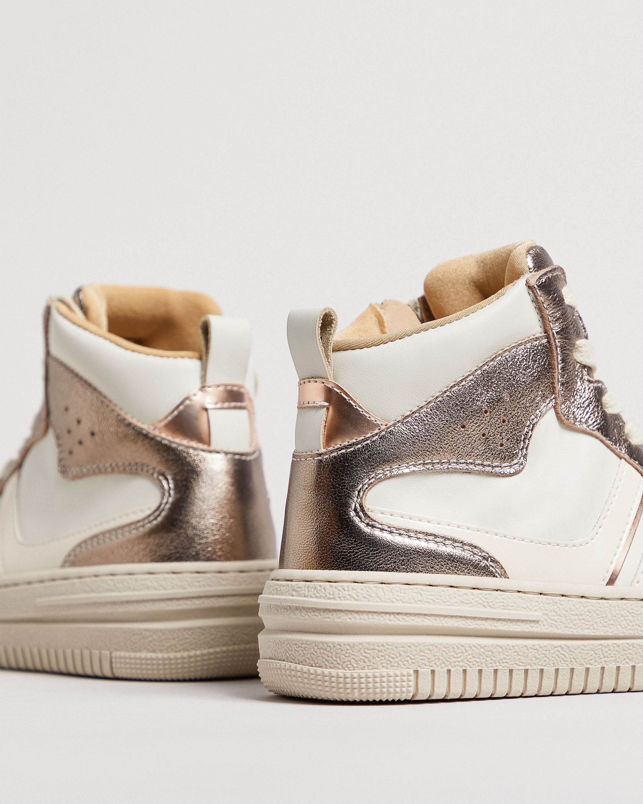 Sneakers Teen voor Tienermeisje in Leder