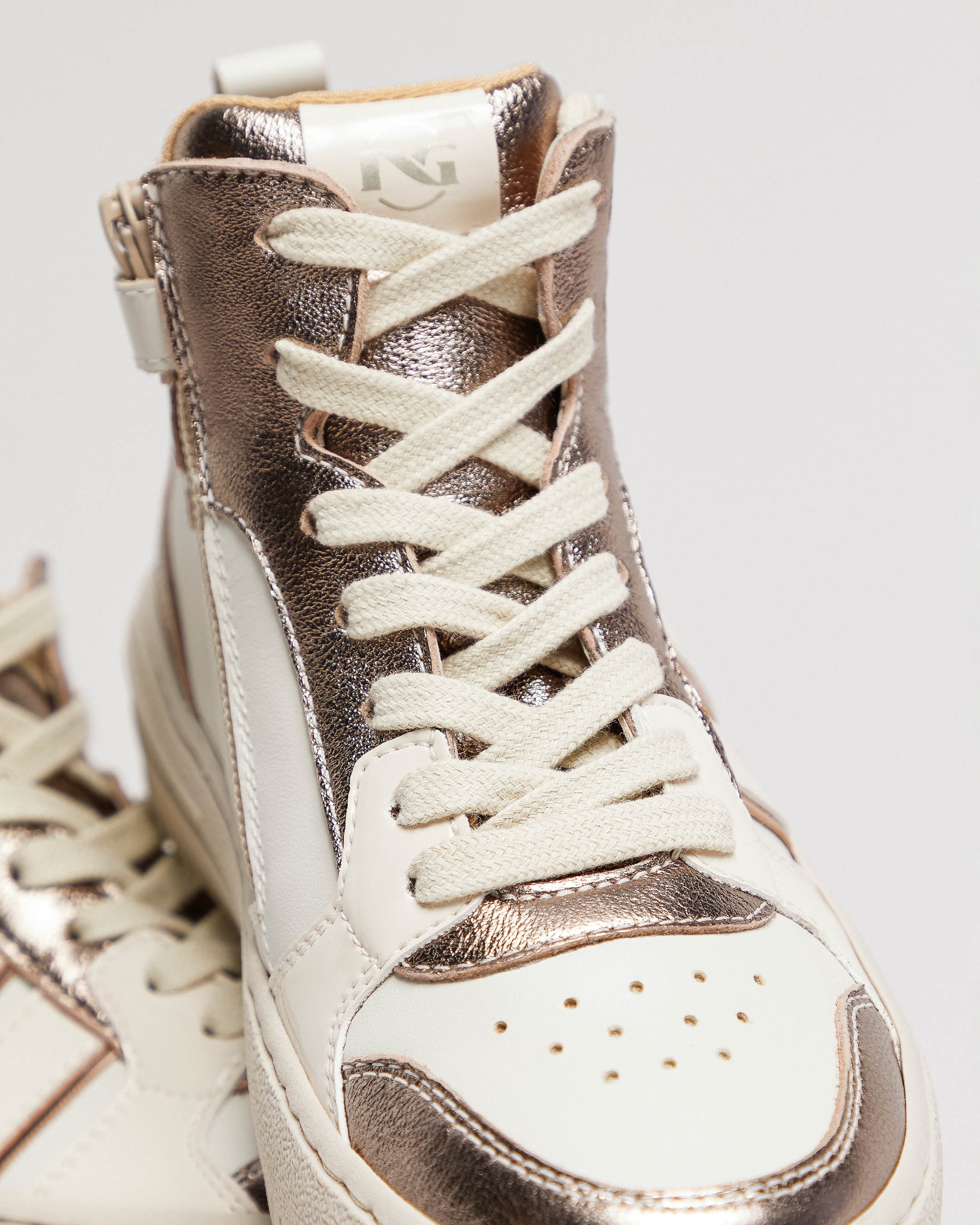 Sneakers Teen voor Tienermeisje in Leder