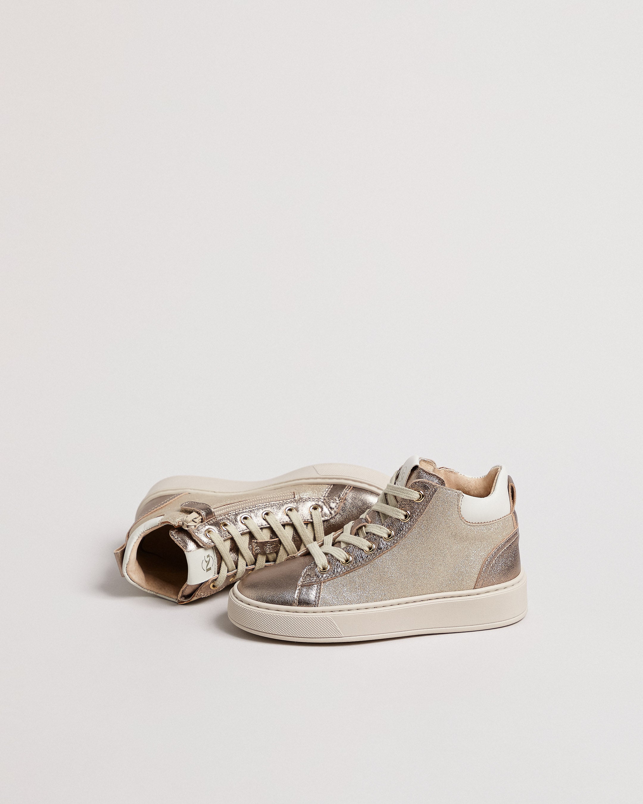 Sneakers Teen da Ragazza in Pelle e Materiale Tecnico