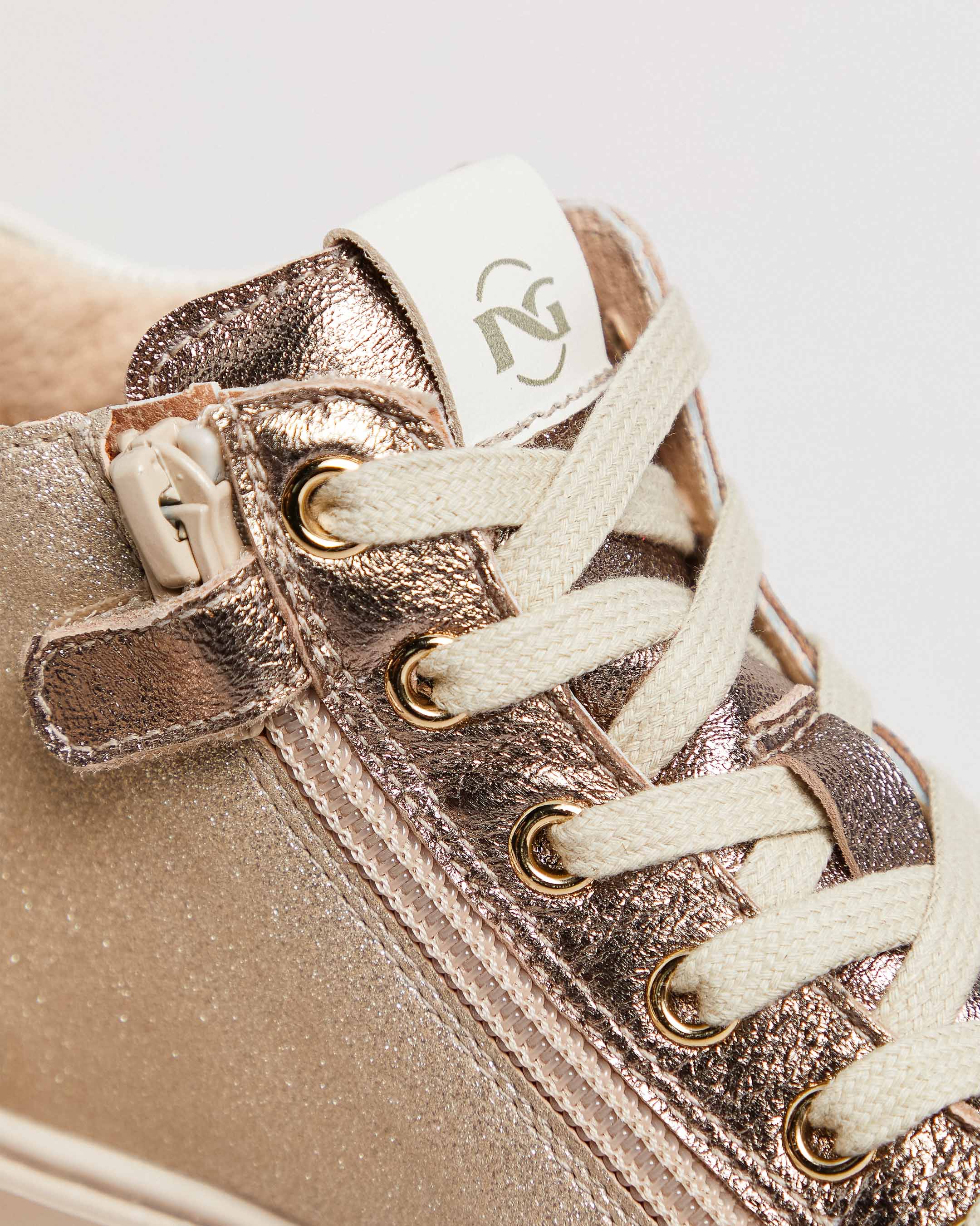 Sneakers Teen da Ragazza in Pelle e Materiale Tecnico