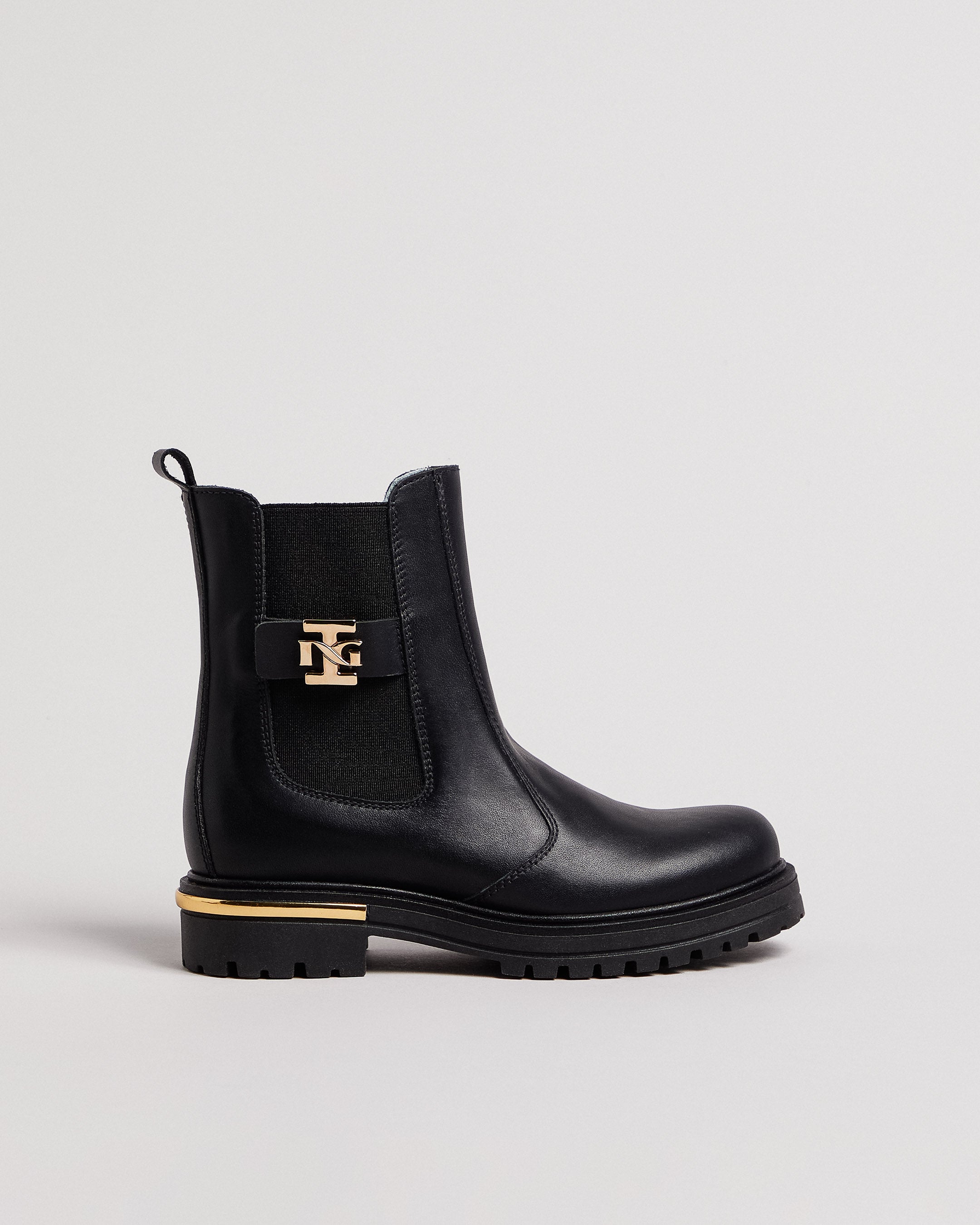 Teen Girls’ Leather Ankle Boots