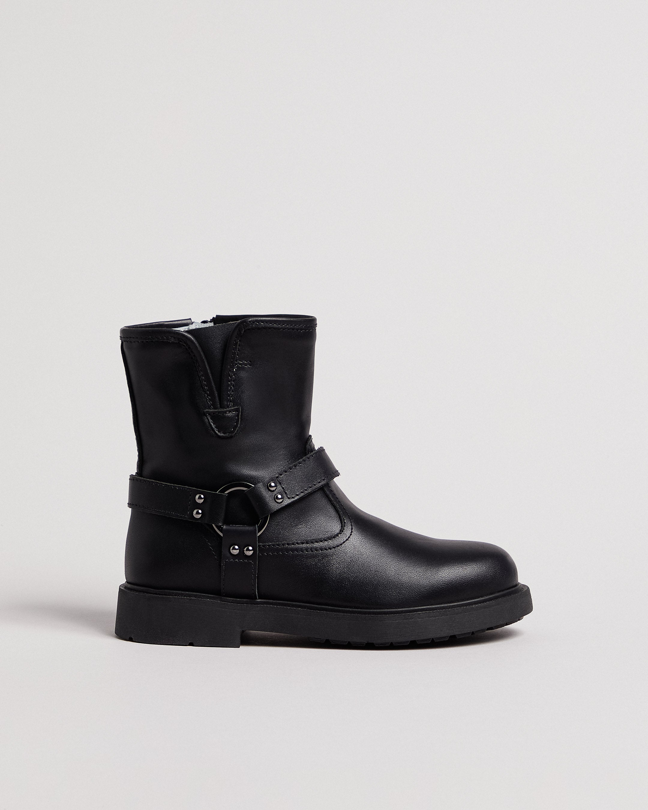 Teen Girls’ Leather Ankle Boots