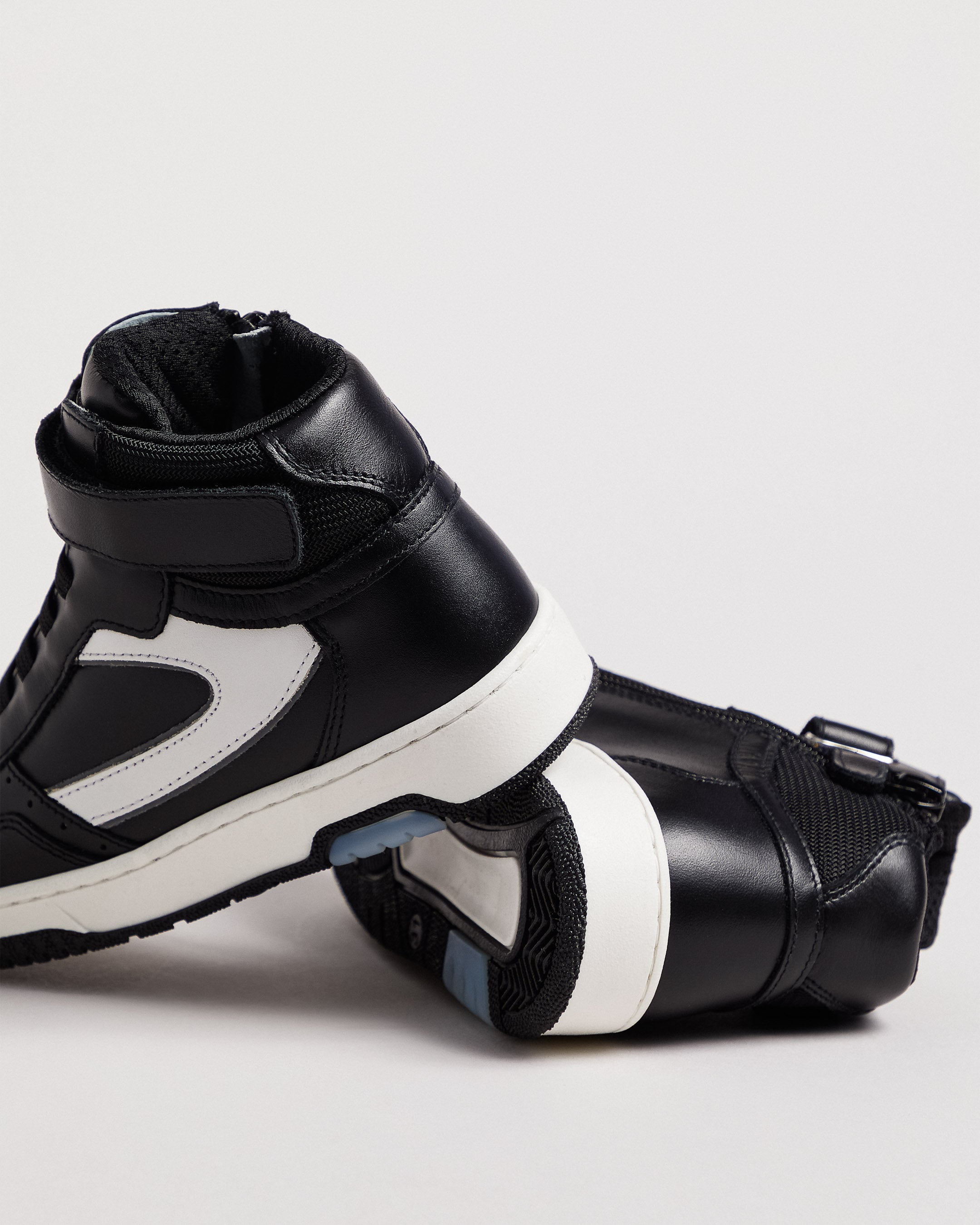 Sneakers Teen voor Tienerjongen in Leder