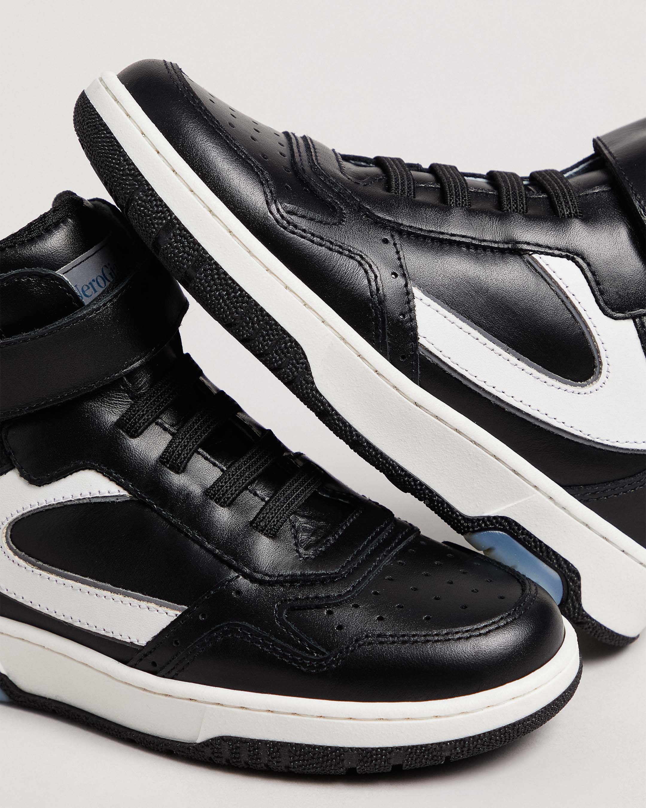 Sneakers Teen voor Tienerjongen in Leder