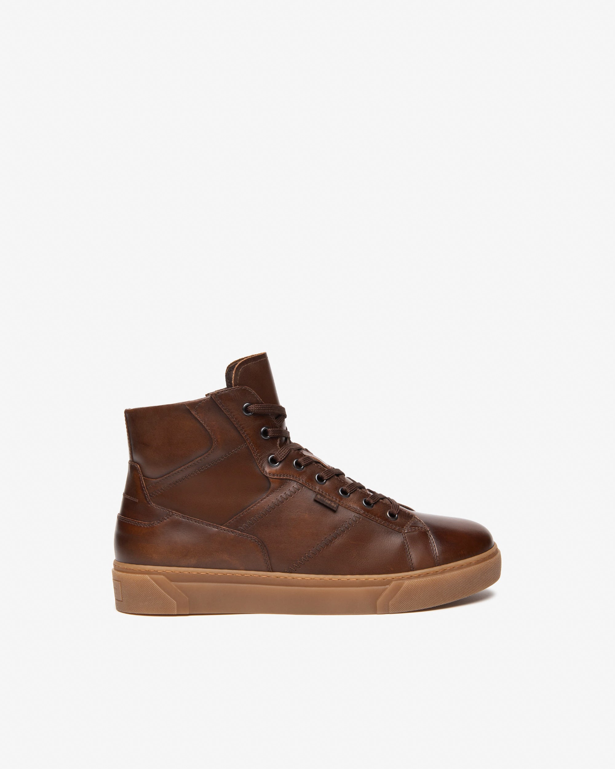 Sneakers Alta Uomo in Pelle
