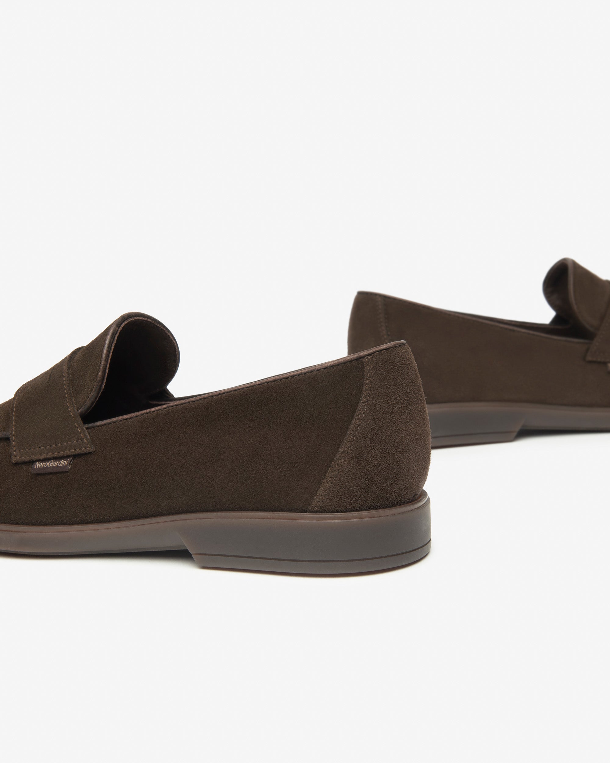 Mocassins Homme en Cuir Velours