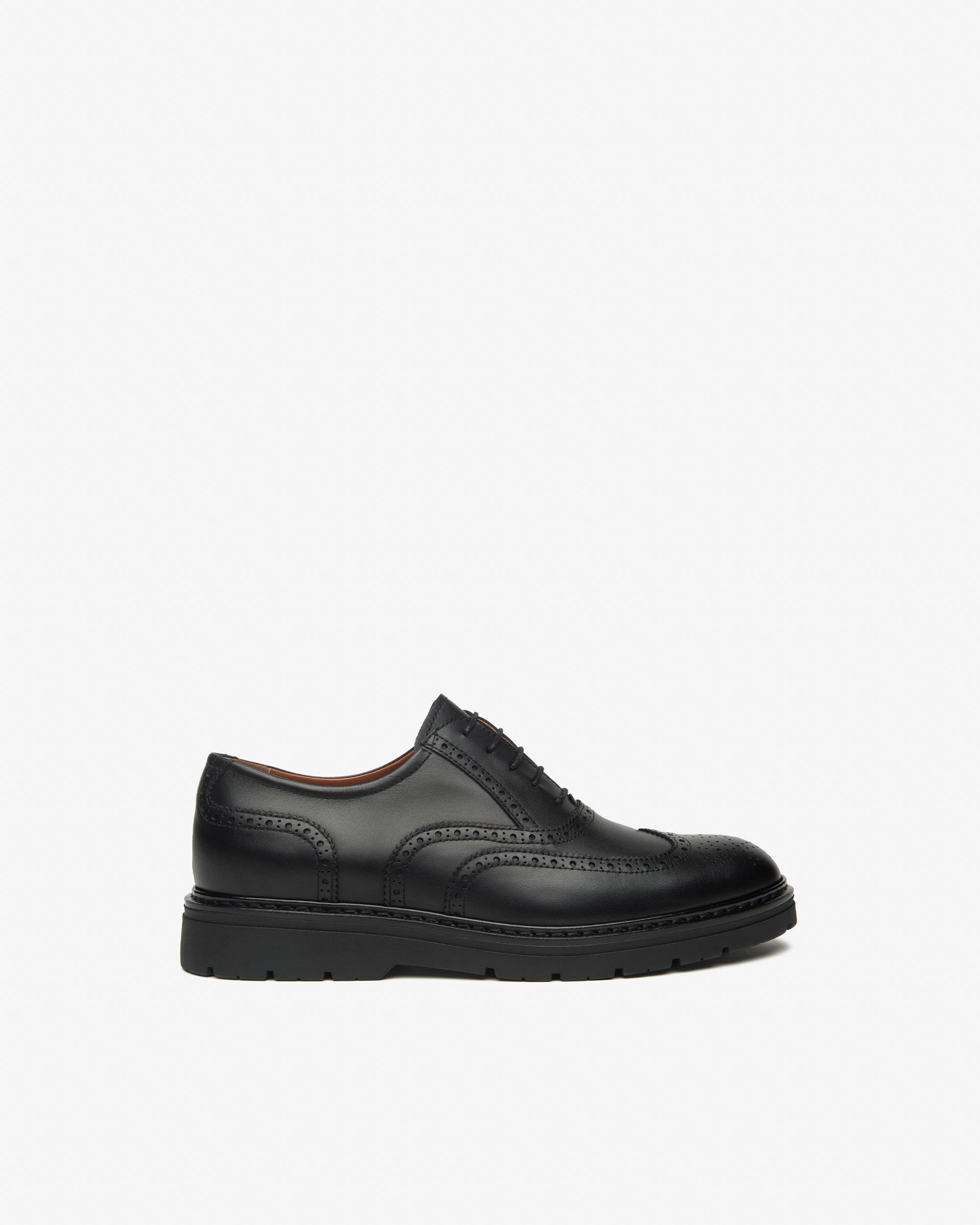 Men's Leather Tie-Up Shoes