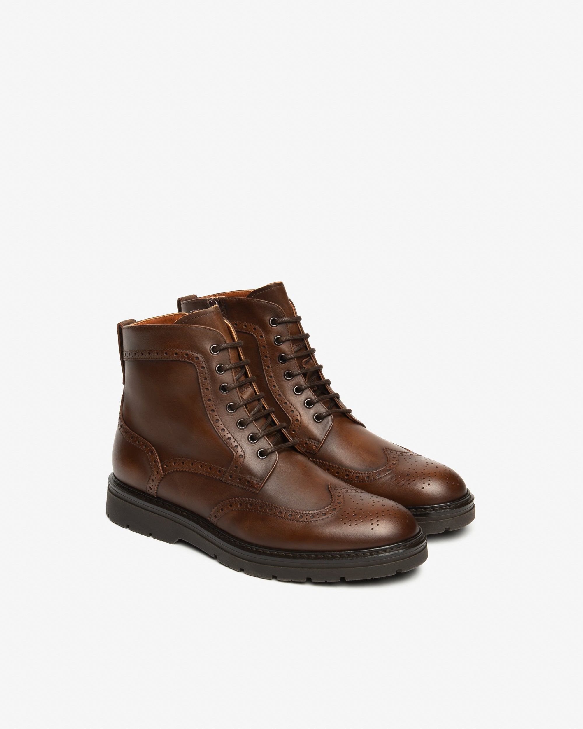 Botas militares Hombre de Piel