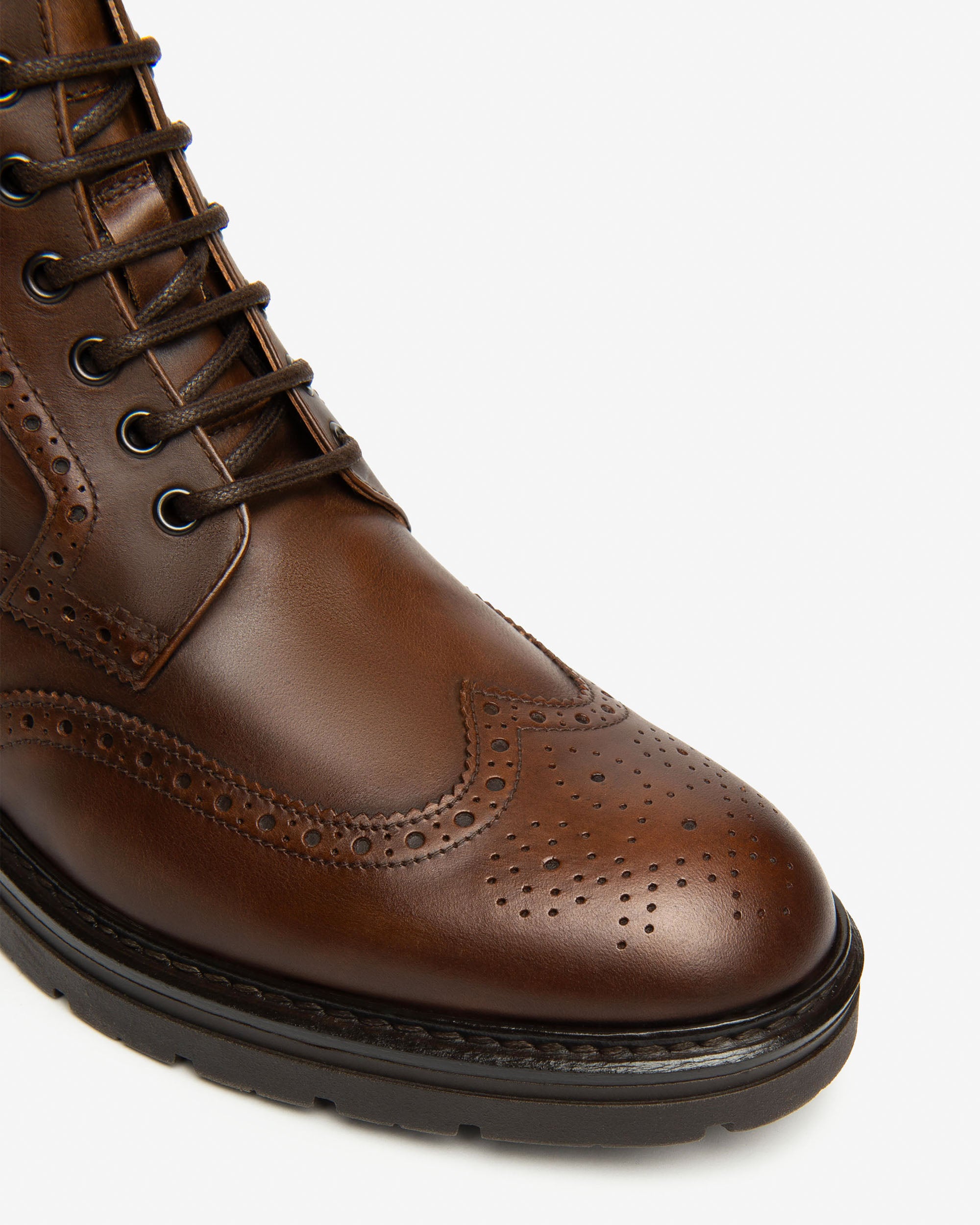 Botas militares Hombre de Piel