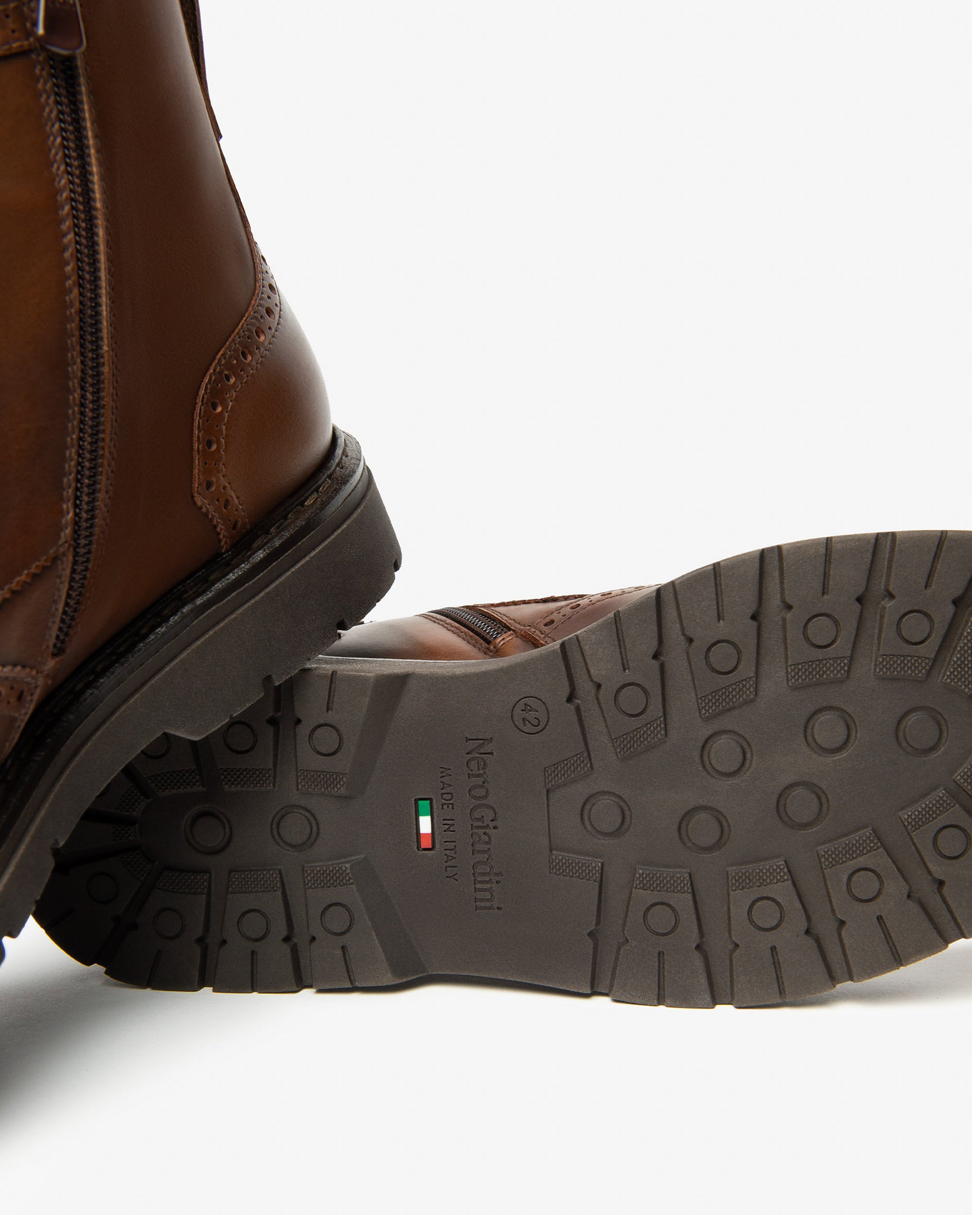 Botas militares Hombre de Piel