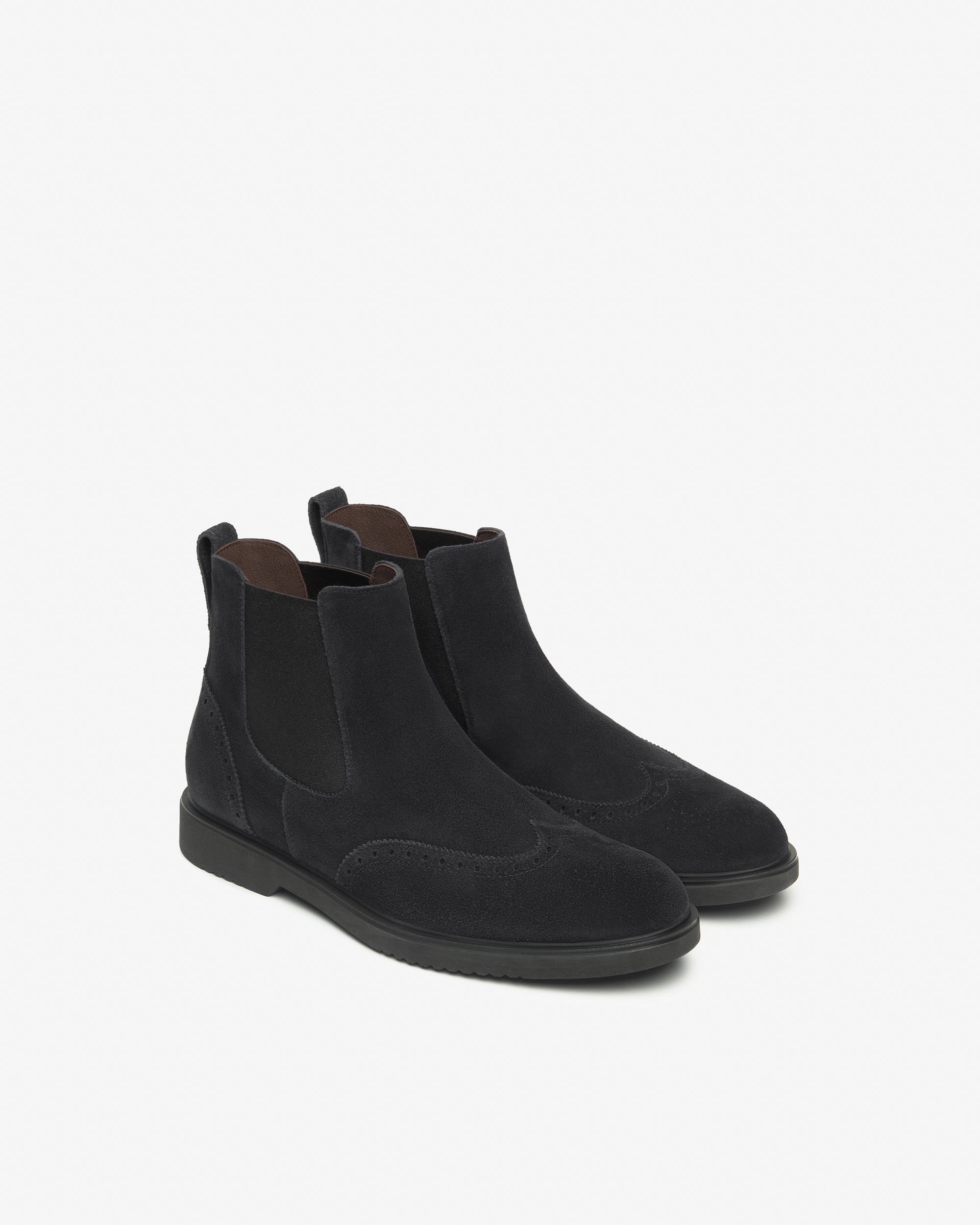 Men's Suede Chelsea Boots